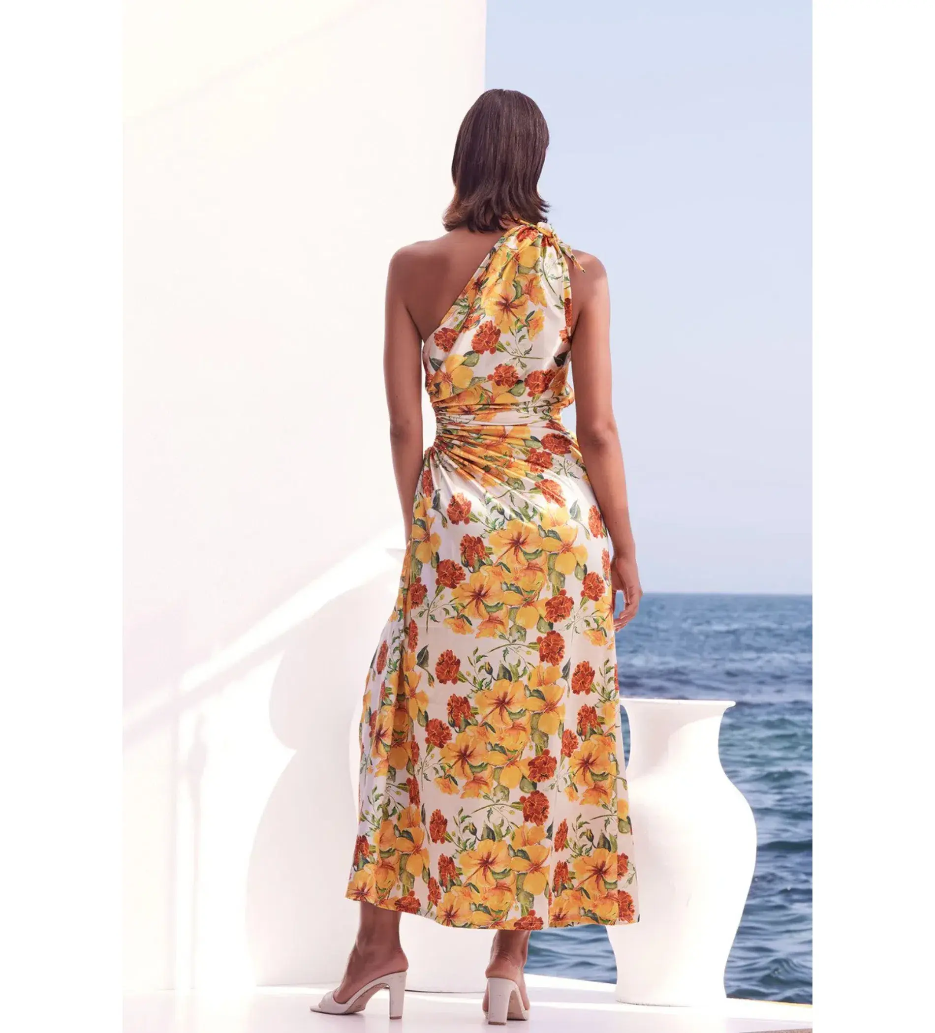 Sonya Moda Nour Yarden Maxi Dress Floral Size AU 10 - Image 4