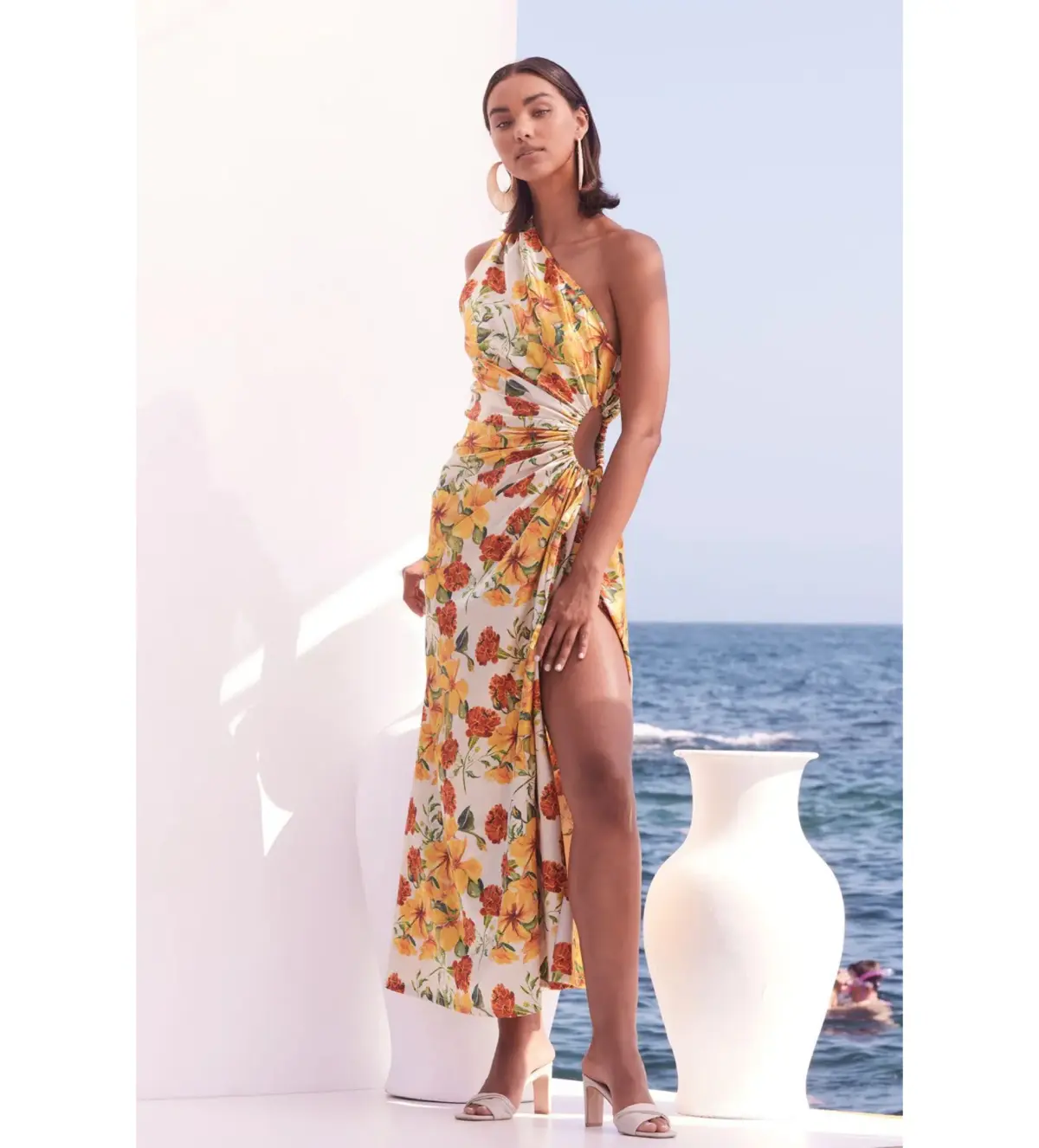 Sonya Moda Nour Yarden Maxi Dress Floral Size AU 12 - Image 2