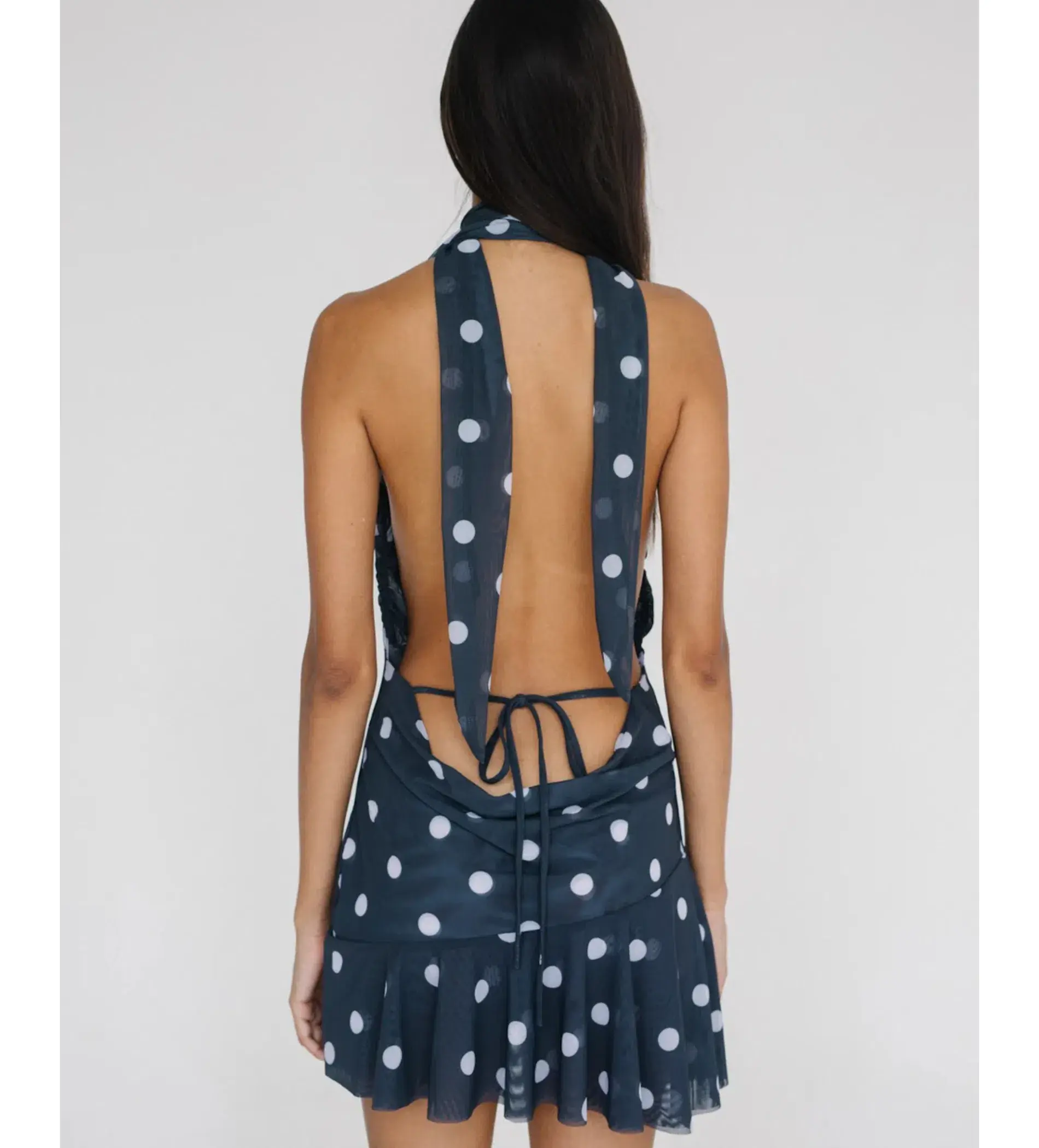 Cielle Lenares Mini Dress in Blue Size XS / AU 6 - Image 4