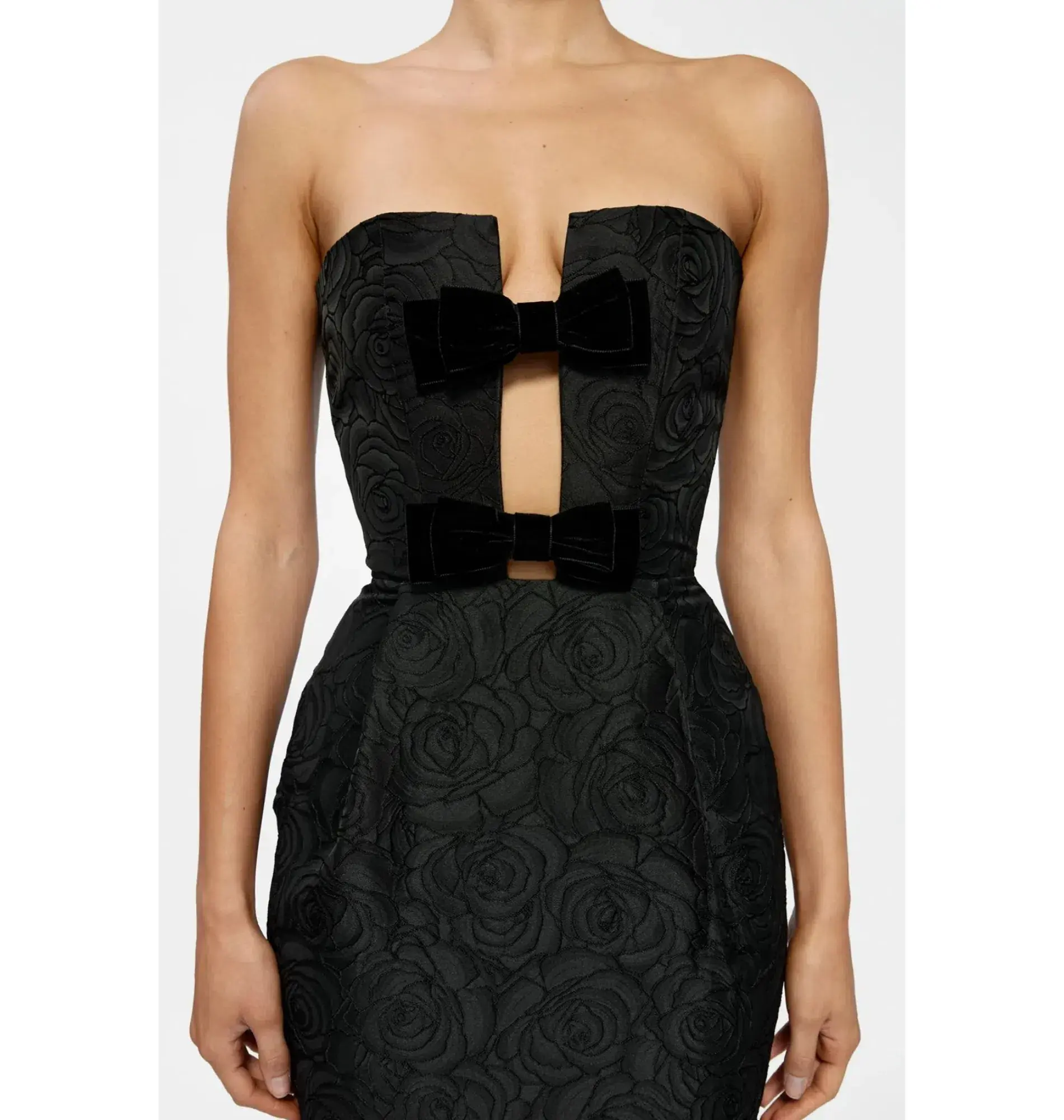 Effie Kats Kiera Midi Dress Black Size 10 - Image 5