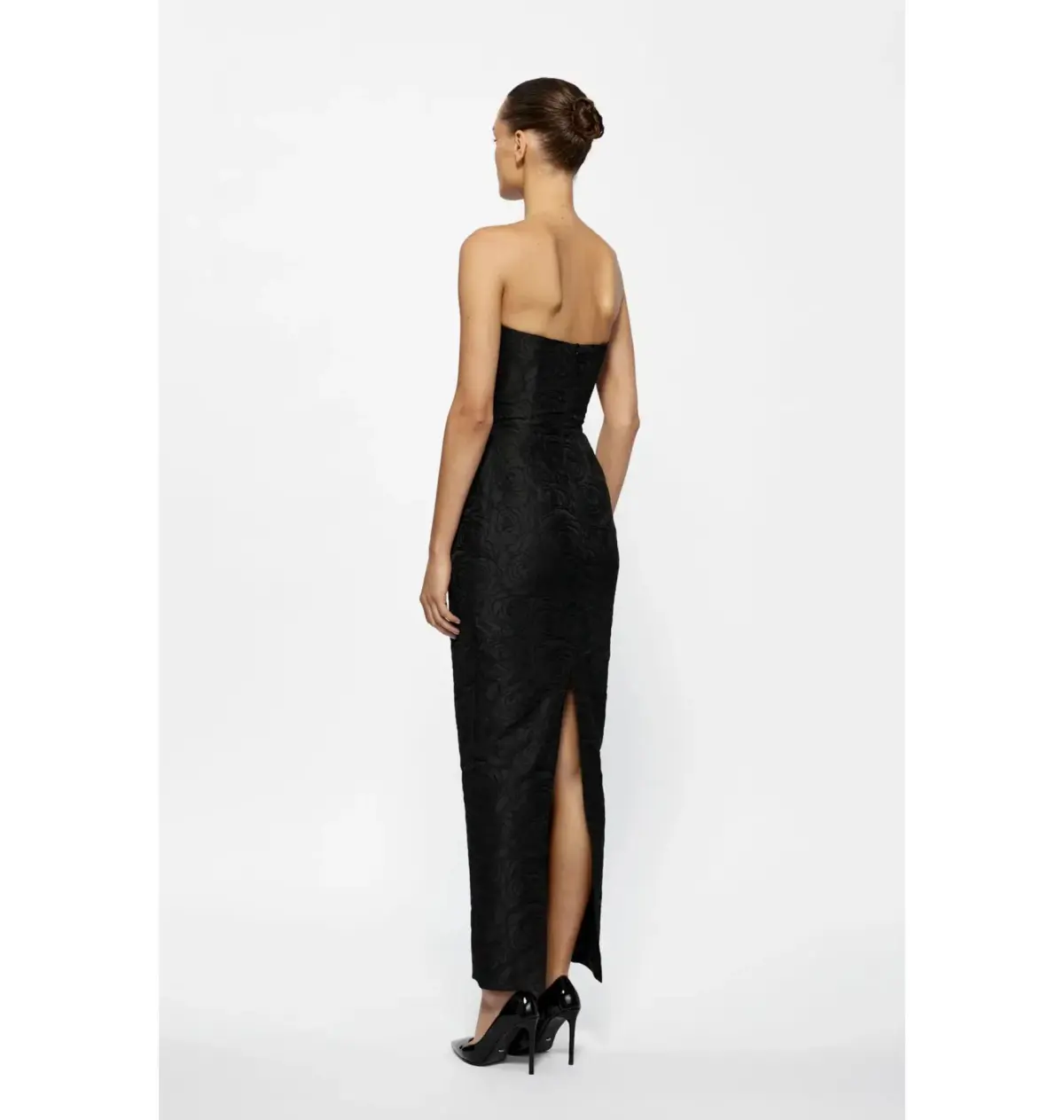 Effie Kats Kiera Midi Dress Black Size 10 - Image 3