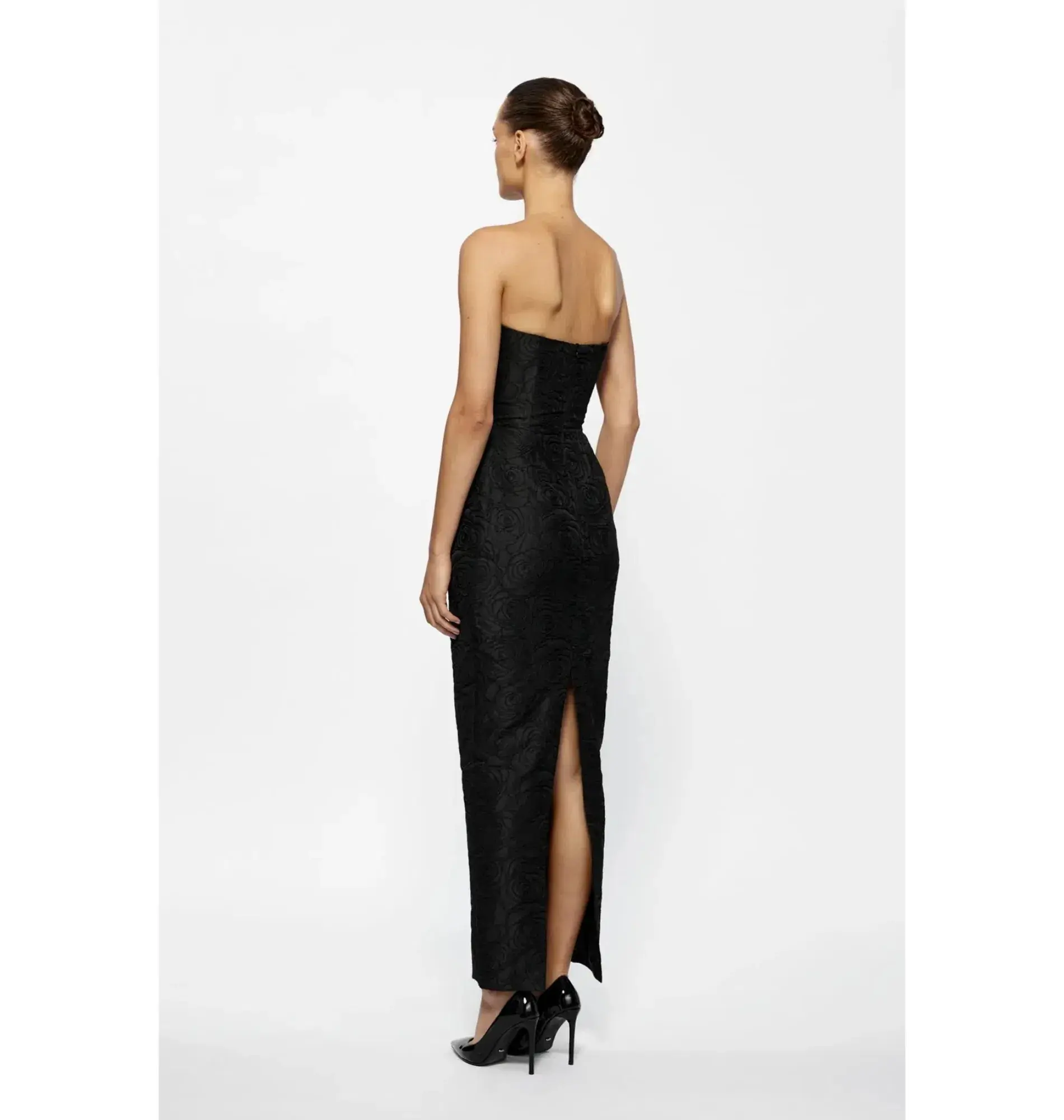 Effie Kats Kiera Midi Dress Black Size 10 - Image 3