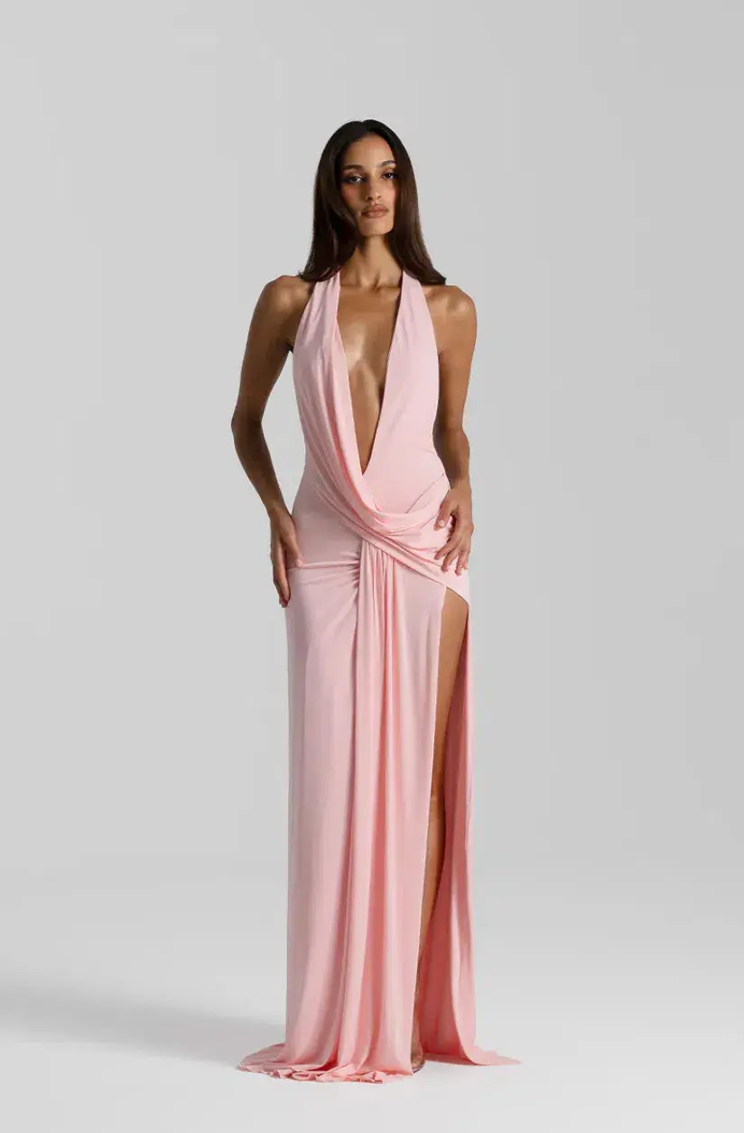 Natalie Rolt Winona Gown in Blossom Pink Size 0 / AU 6 - Image 1