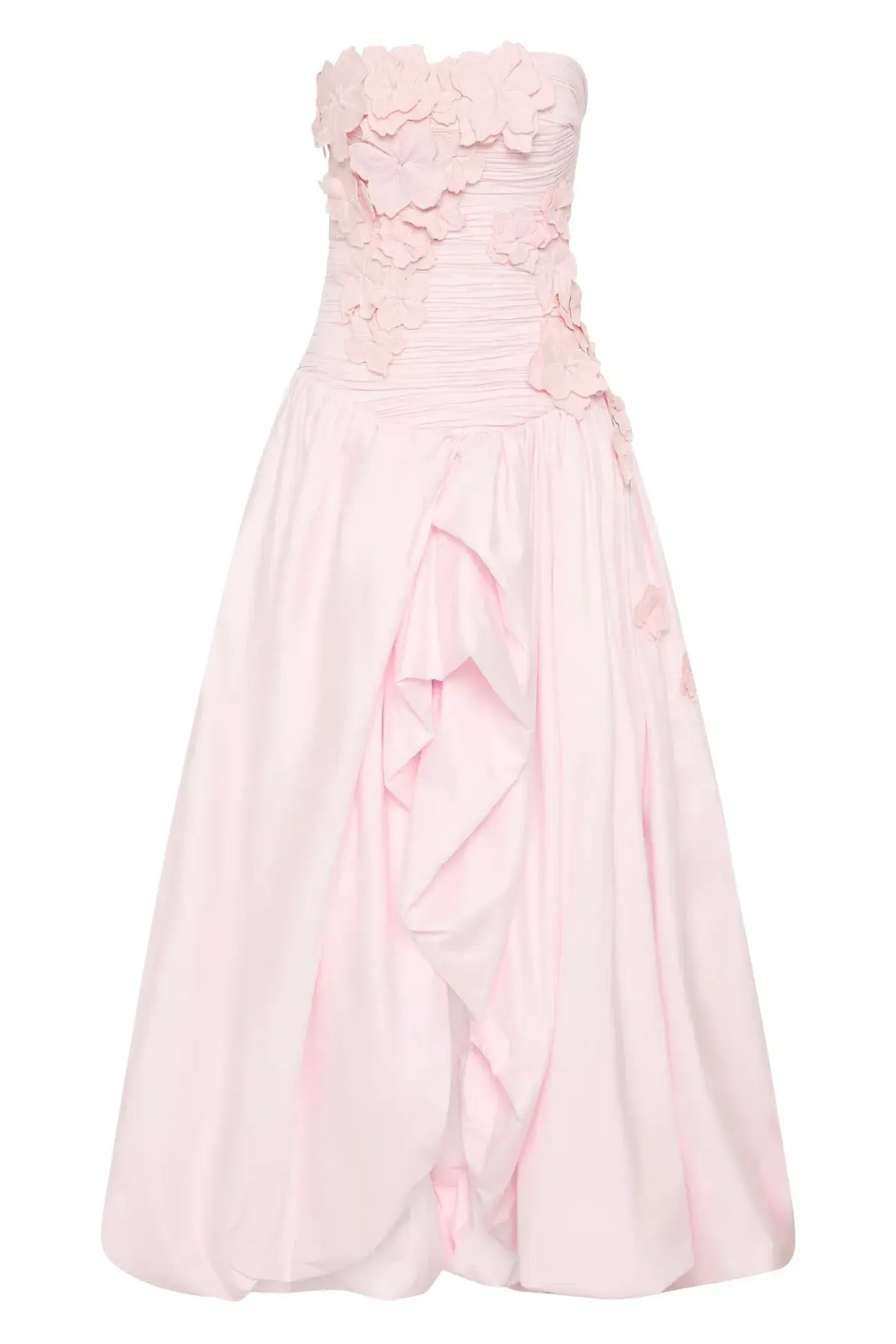 Aje Splendour Flower Maxi Gown Pastel Pink Size 12 - Image 5