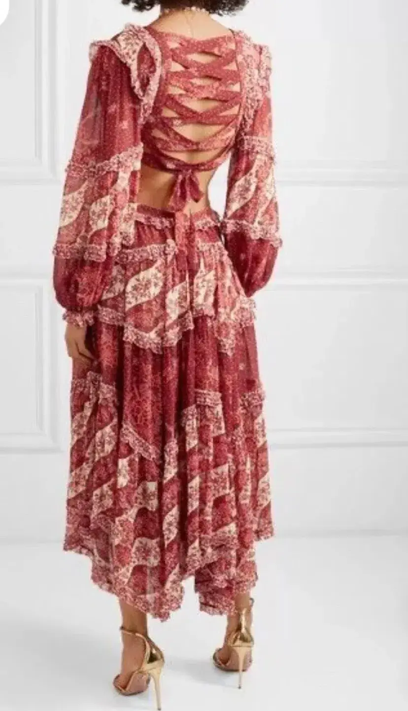 Zimmermann Eyes On Summer Maxi Dress Size AU 12 - Image 7