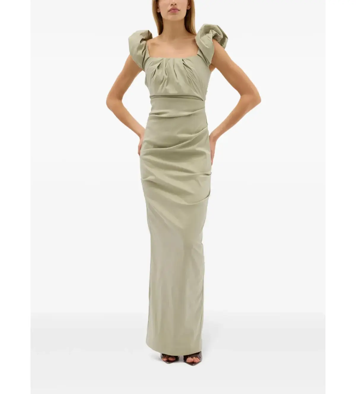 Rachel Gilbert Kalina Gown Sage Size AU 18 - Image 1