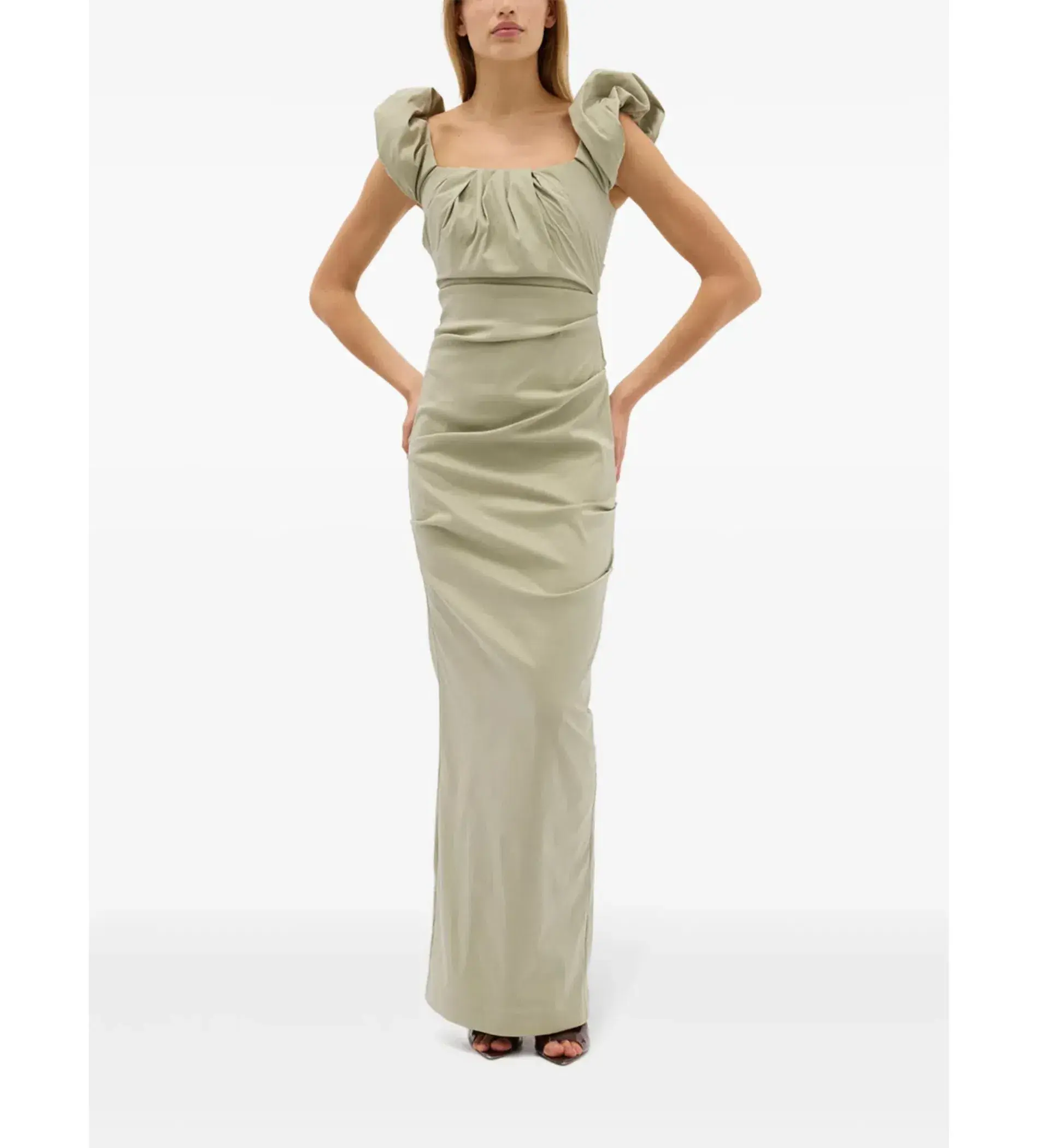 Rachel Gilbert Kalina Gown Sage Size AU 18 - Image 1