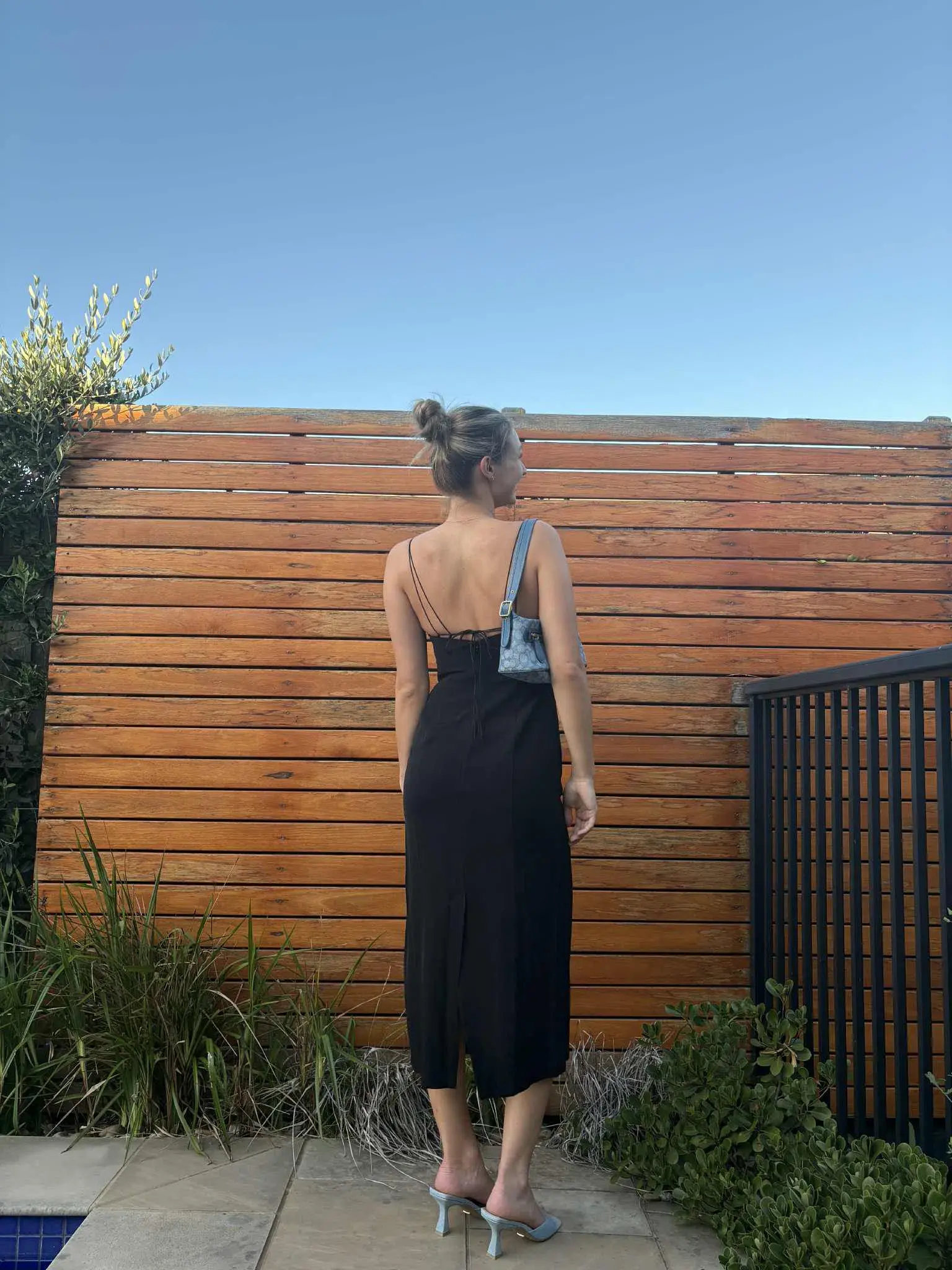 Viktoria and Woods Generation Midi Dress in Black Size S/ AU 8 - Image 5