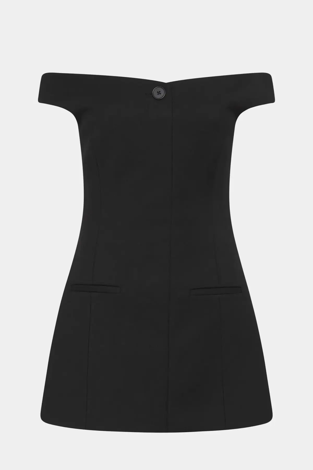 Sir the Label Sandrine Off Shoulder Mini Dres Black Size 8 - Image 5