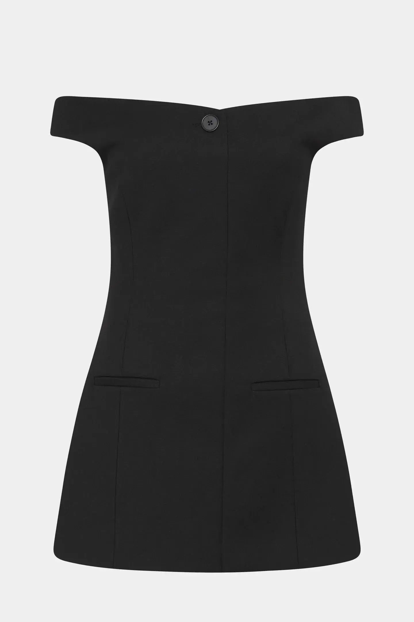 Sir the Label Sandrine Off Shoulder Mini Dres Black Size 8 - Image 5