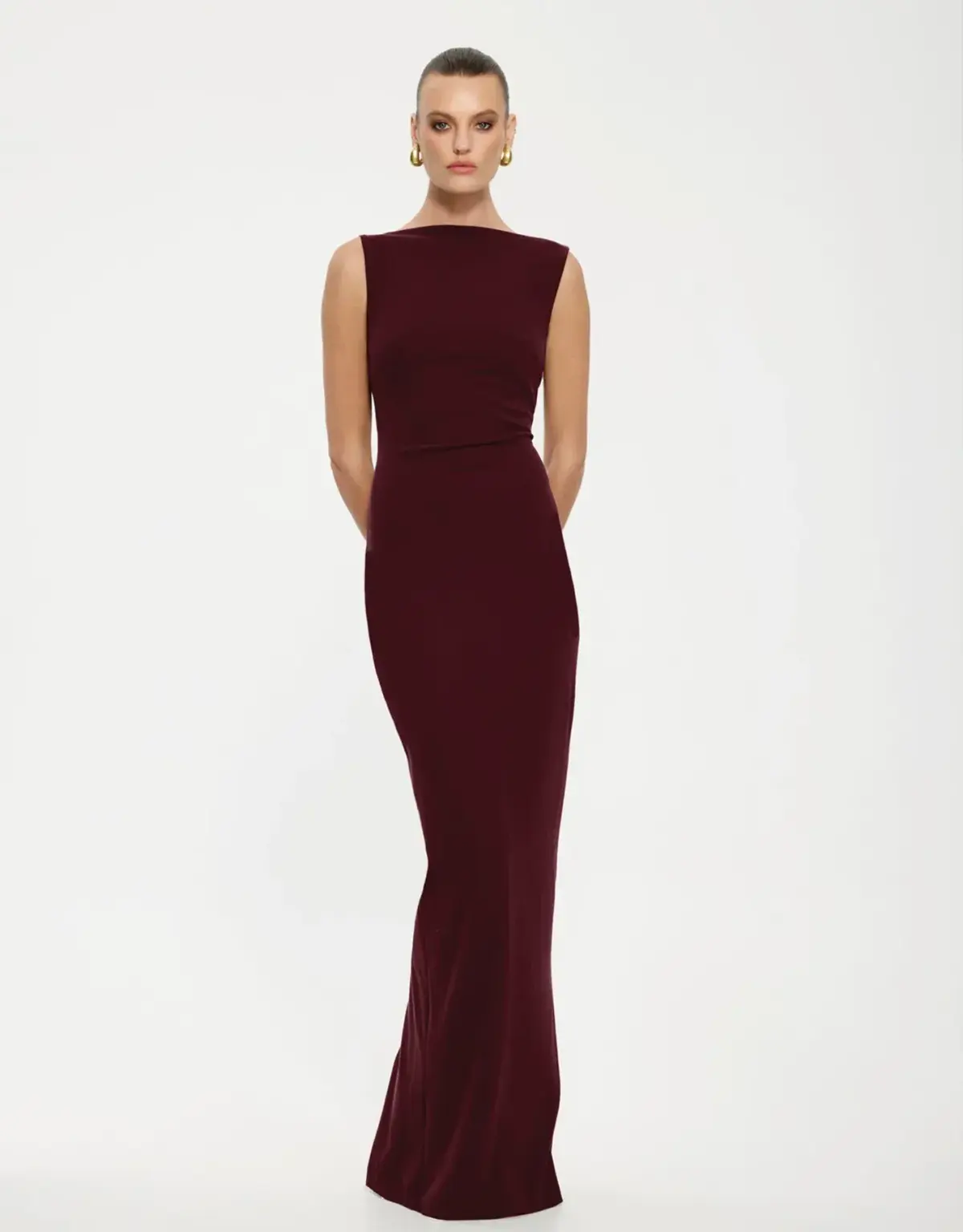 Effie Kats Verona Gown Wine Size S / AU 8 - Image 1