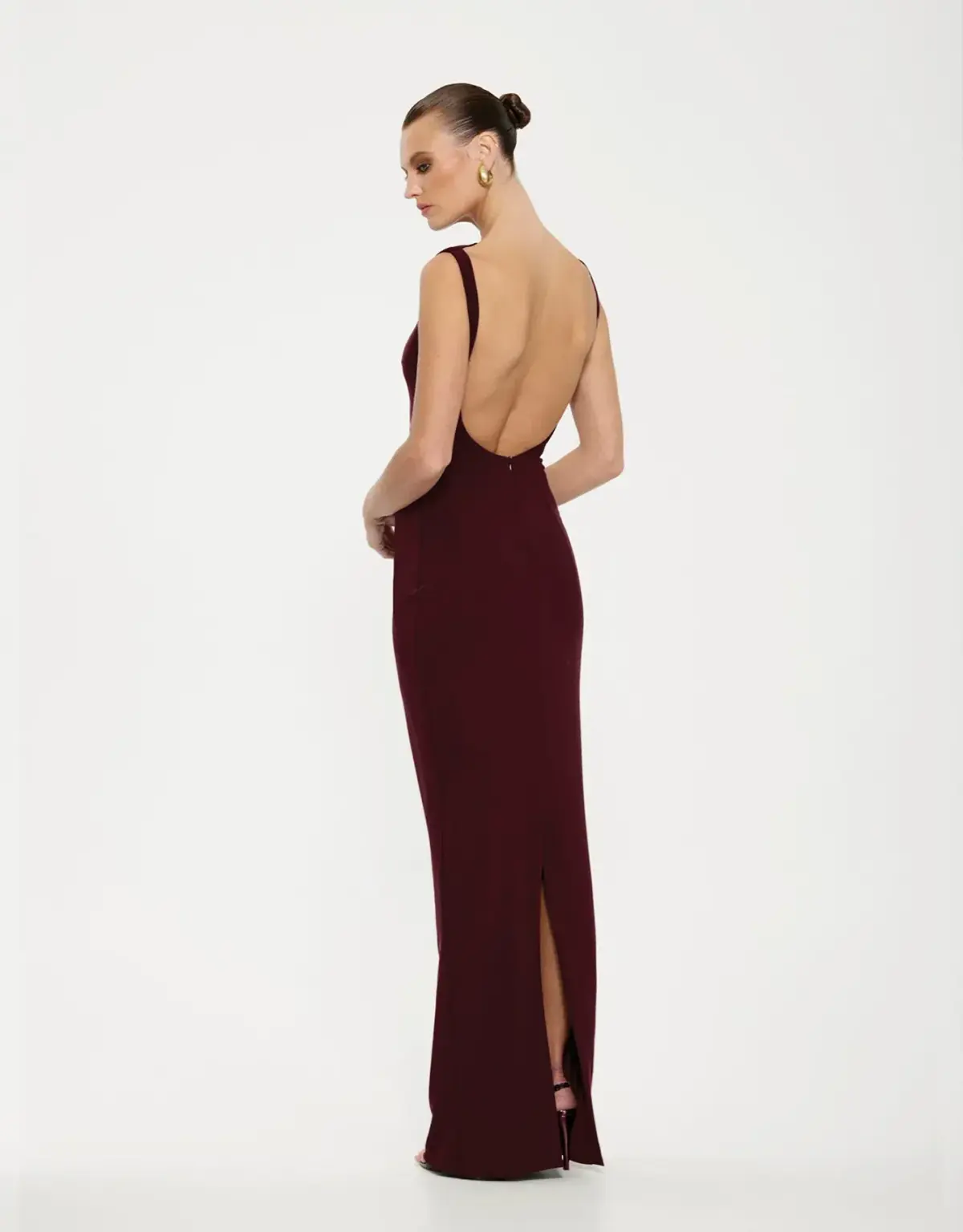 Effie Kats Verona Gown Wine Size S / AU 8 - Image 2