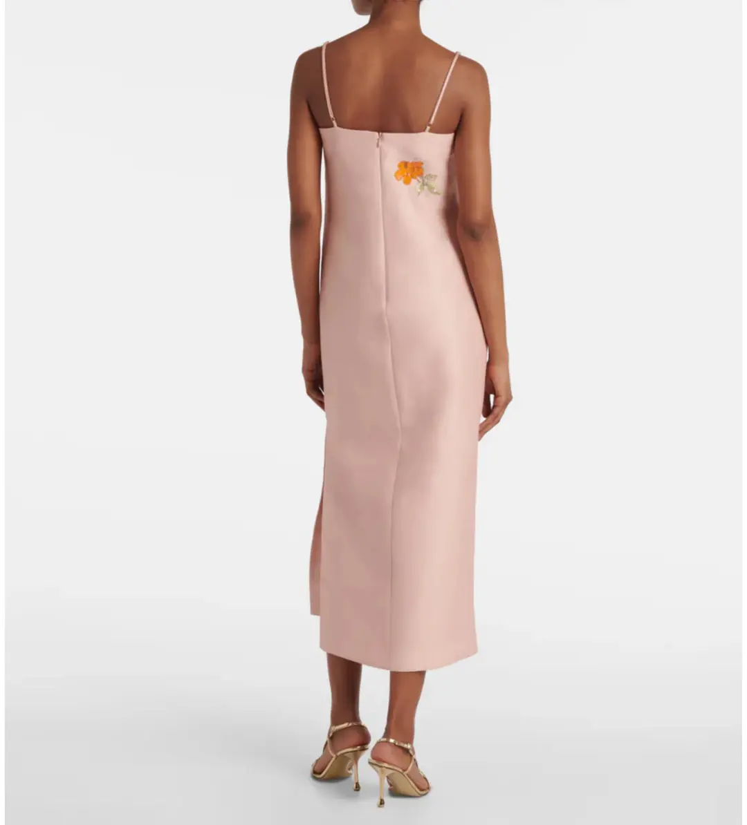 Alemais Hazel Printed Linen Blend Maxi Dress in Pink Size 10 for rent on The Volte - main image