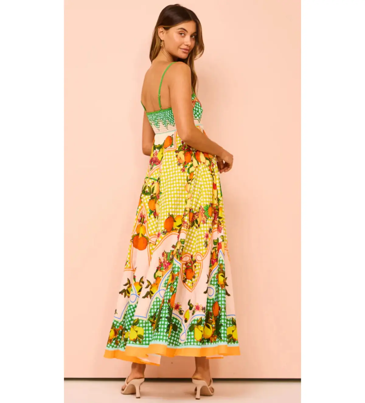 Alemais Lemonis Midi Sundress in Multi Print Size AU 8 - Image 2