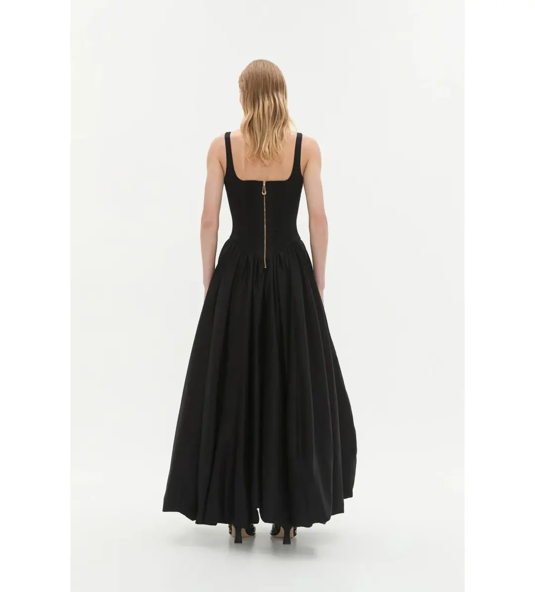 Aje Alani Gown Black Size AU 6 for rent on The Volte - main image