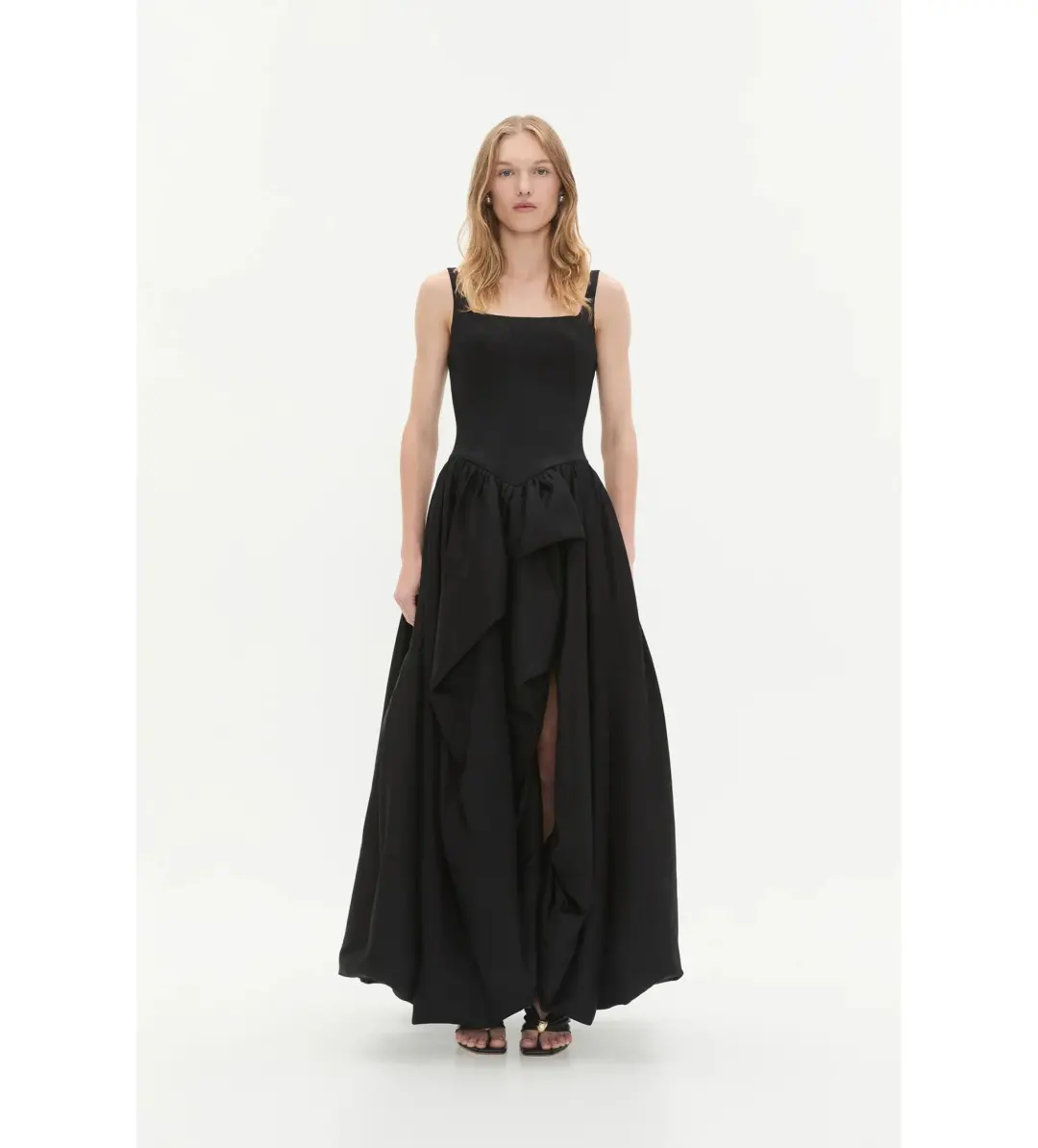 Aje Alani Gown Black Size AU 6 for rent on The Volte - main image