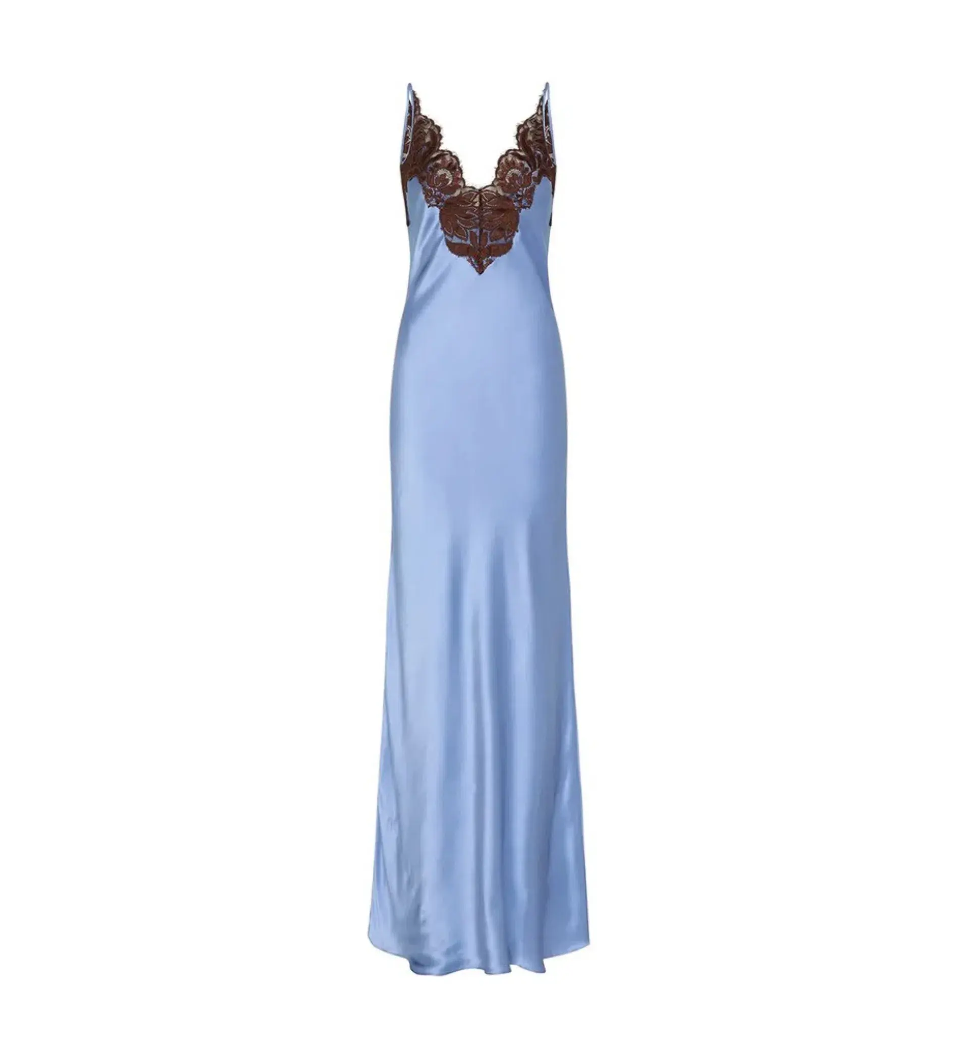 Sir the Label Danseurs Lace Slip Maxi Dress Bleue Size 0 AU 6 - Image 5