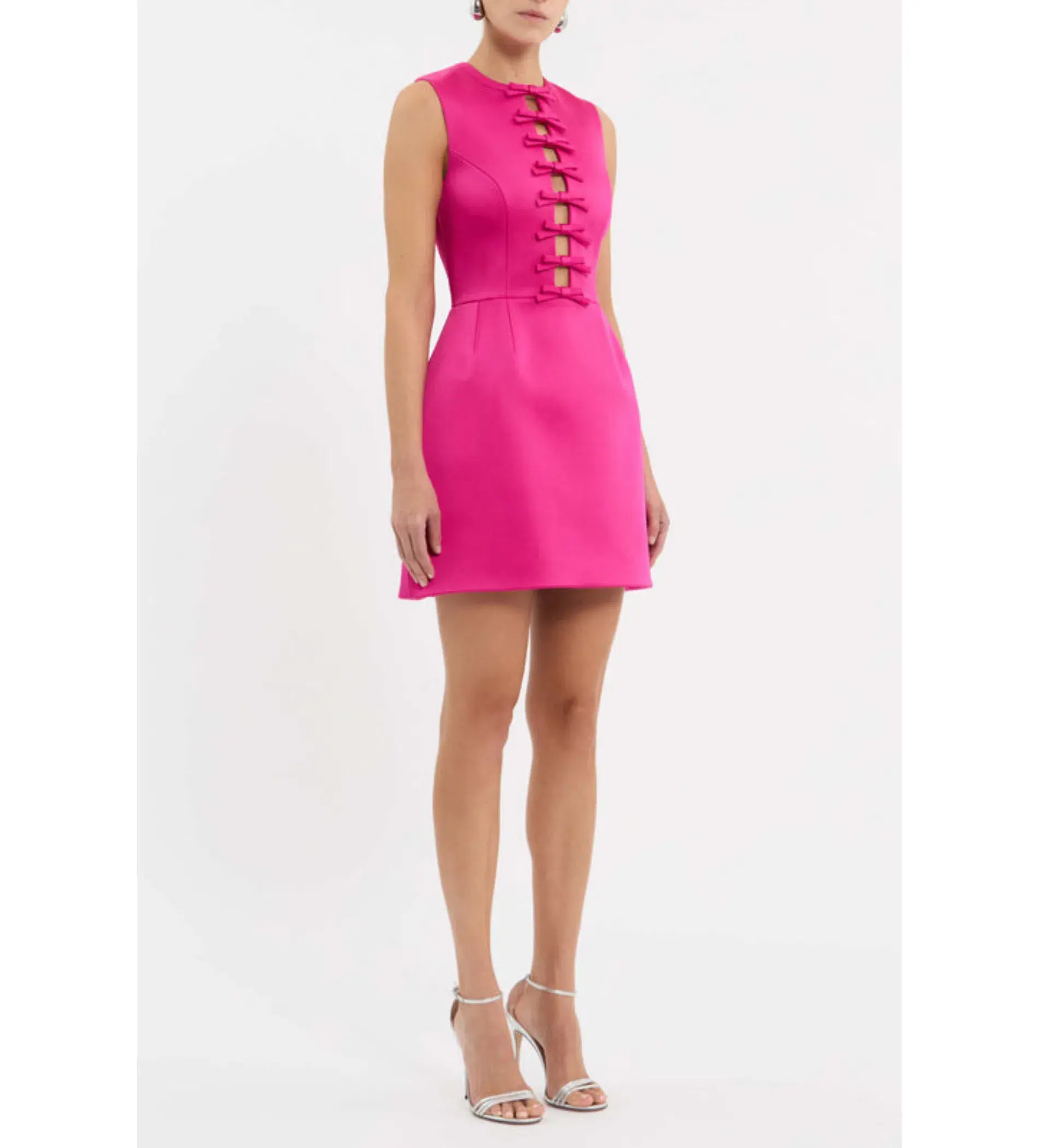 Rebecca Vallance Saskia Tulip Mini Dress Pink Size 8 - Image 1