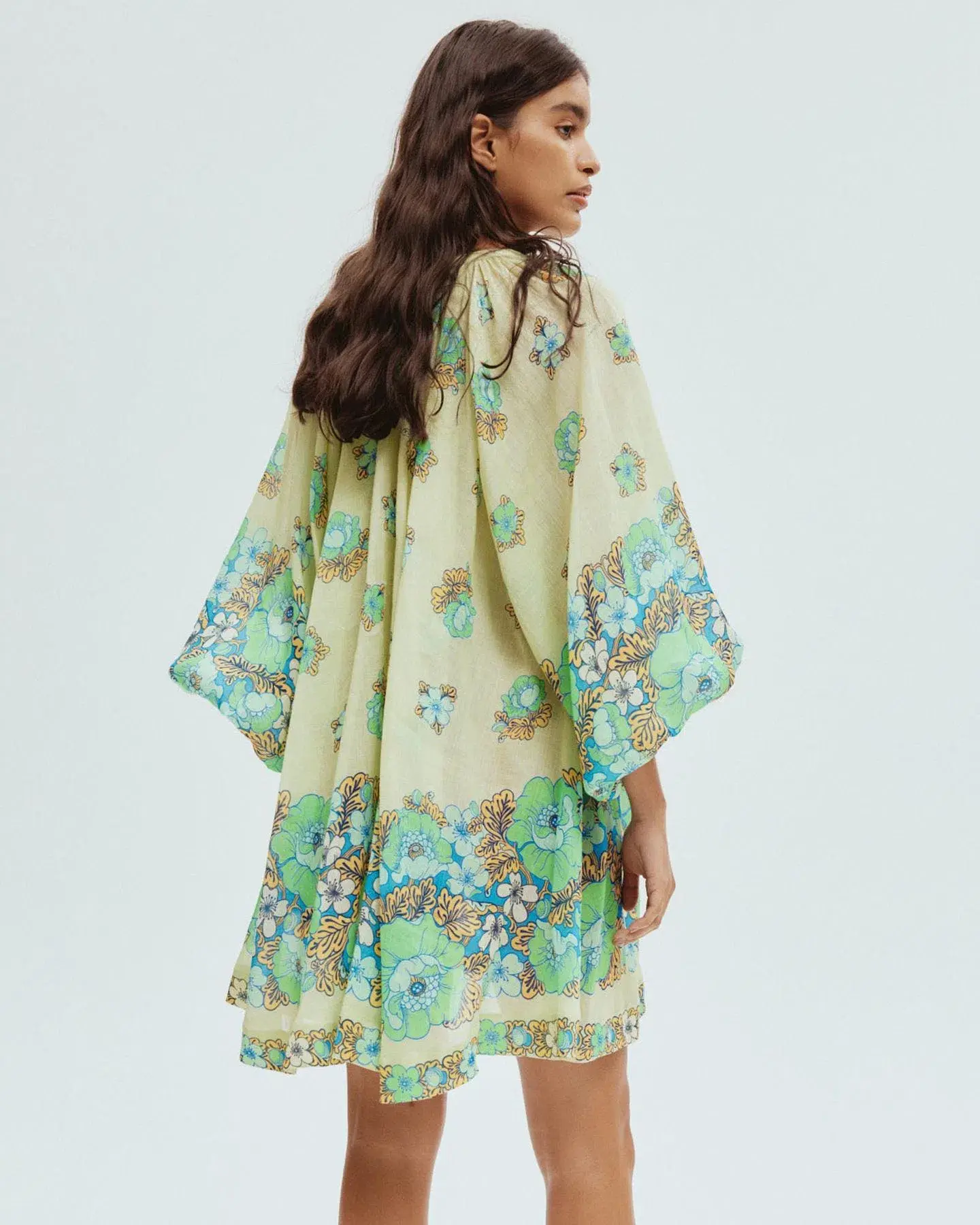 Alemais Velma Mini Dress Seafoam Size AU 14 - Image 2