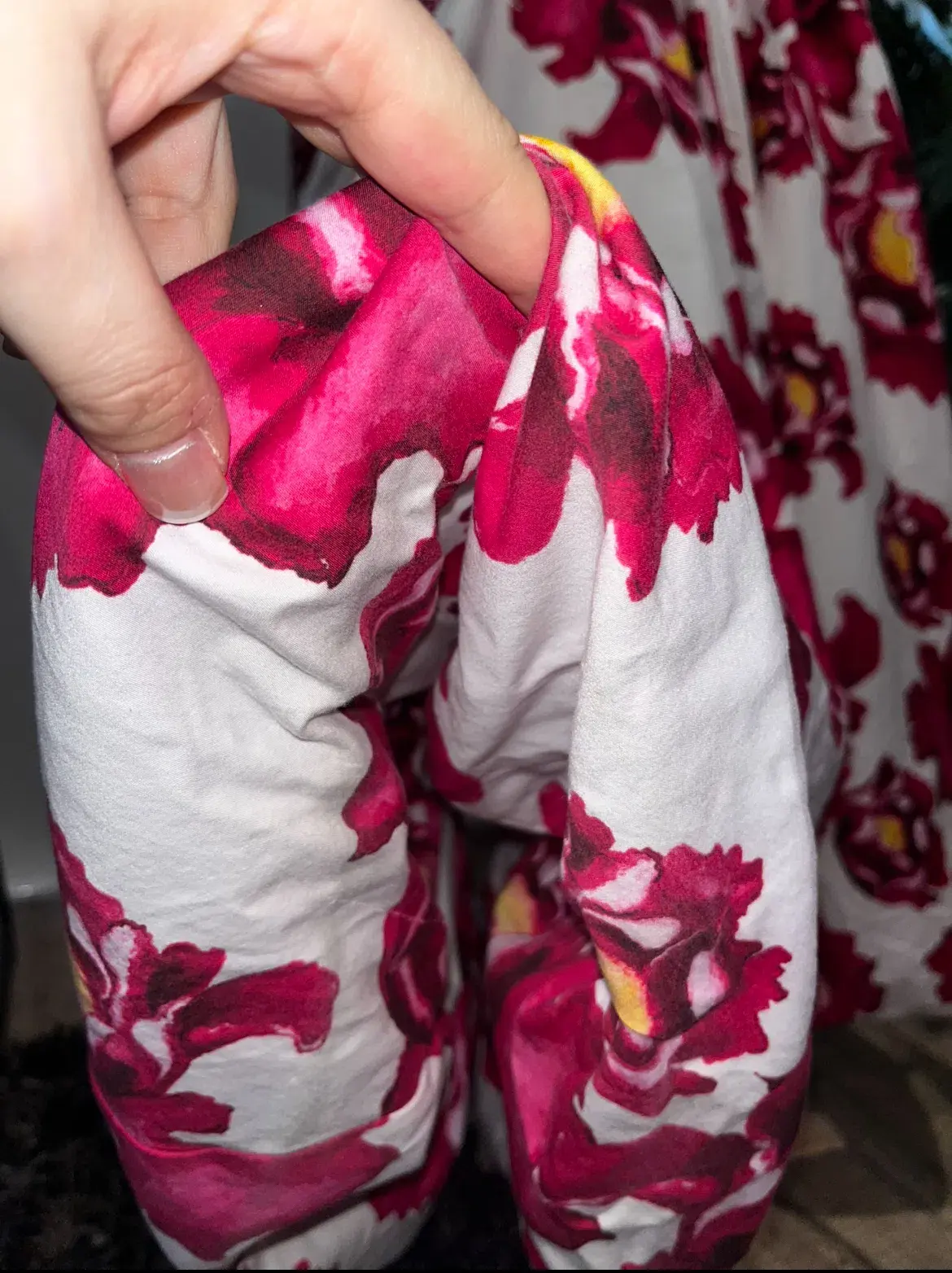 Ajé Boldly Blooming Bubble Hem Maxi Pink & White Floral SIze 6  - Image 7