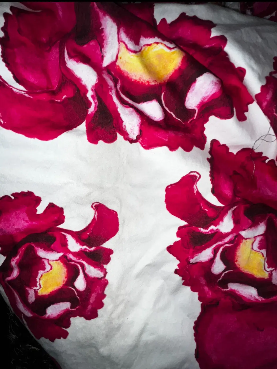 Ajé Boldly Blooming Bubble Hem Maxi Pink & White Floral SIze 6  - Image 6