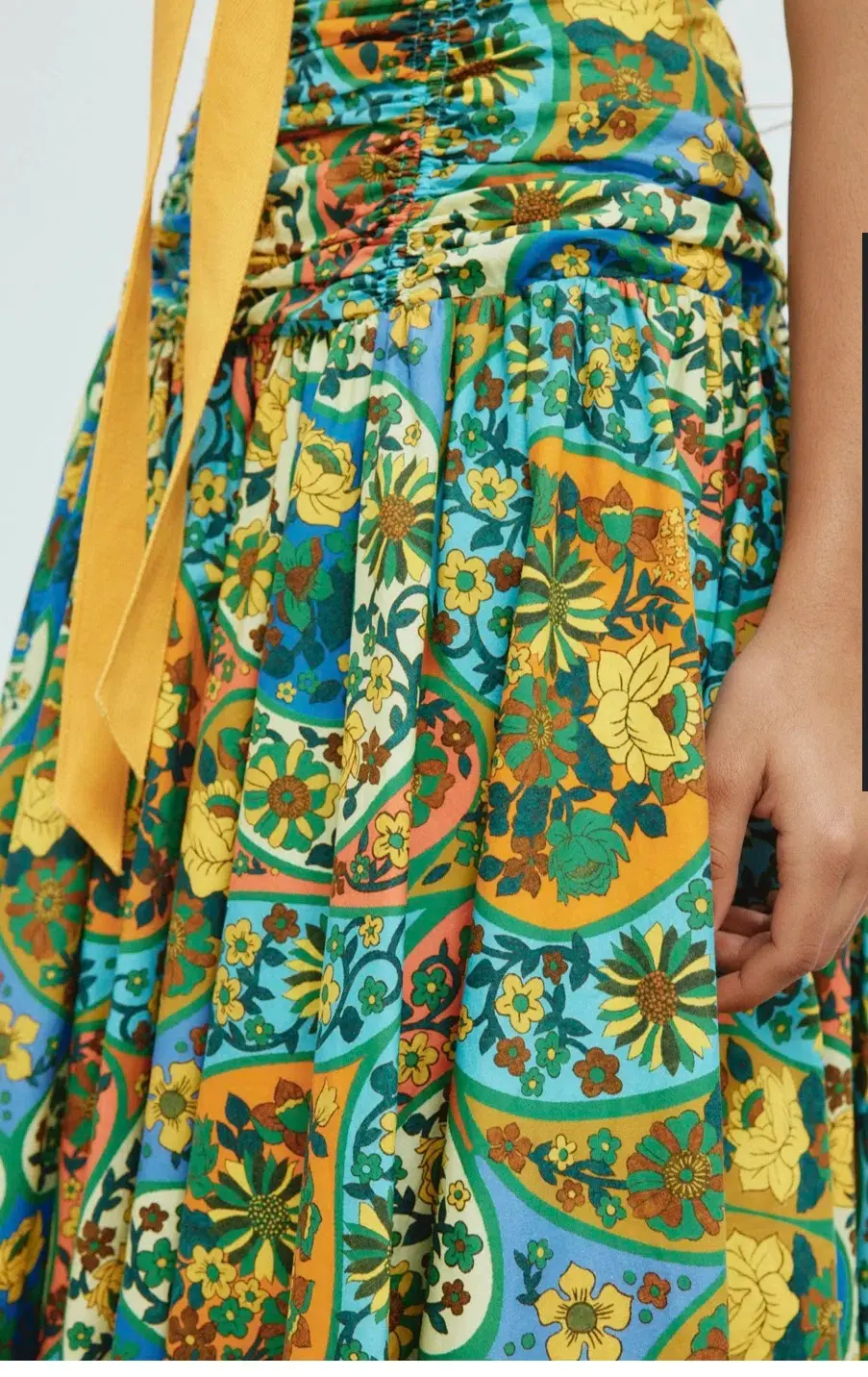 Alemais Sofie Midi Dress Size 10 for rent on The Volte - main image