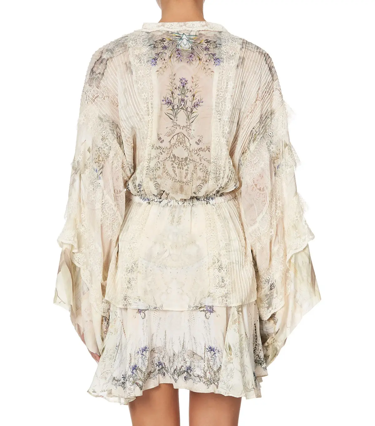 Camilla Tie Front Lace Insert Layer in Memories Of Moree Size M / AU 12 - Image 4