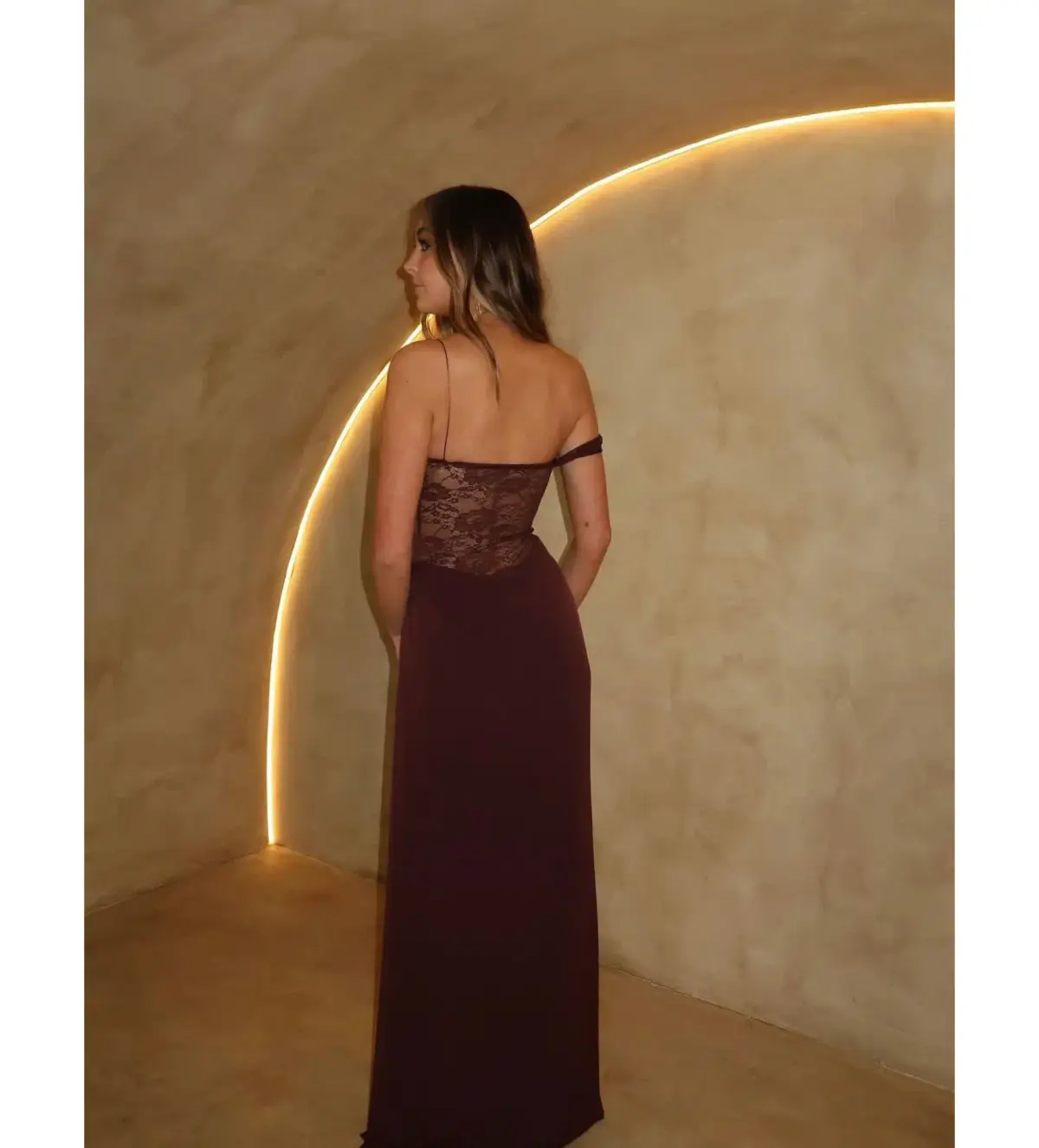 Natalie Rolt Sloane Maxi in Espresso Size 1 / AU 8  - Image 3