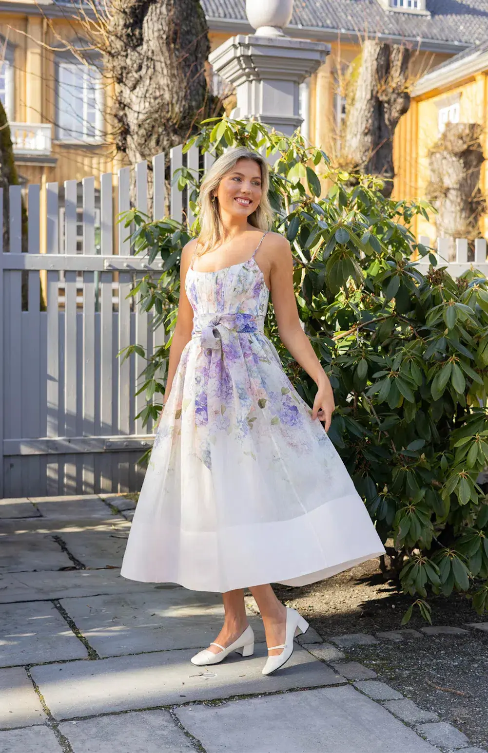 Zimmermann Dawning Corset Dress Multi Hydrangea Size 3 / AU 14 - Image 4
