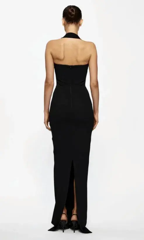 Effie Kats Marian Gown in Black Size 8 for rent on The Volte - main image