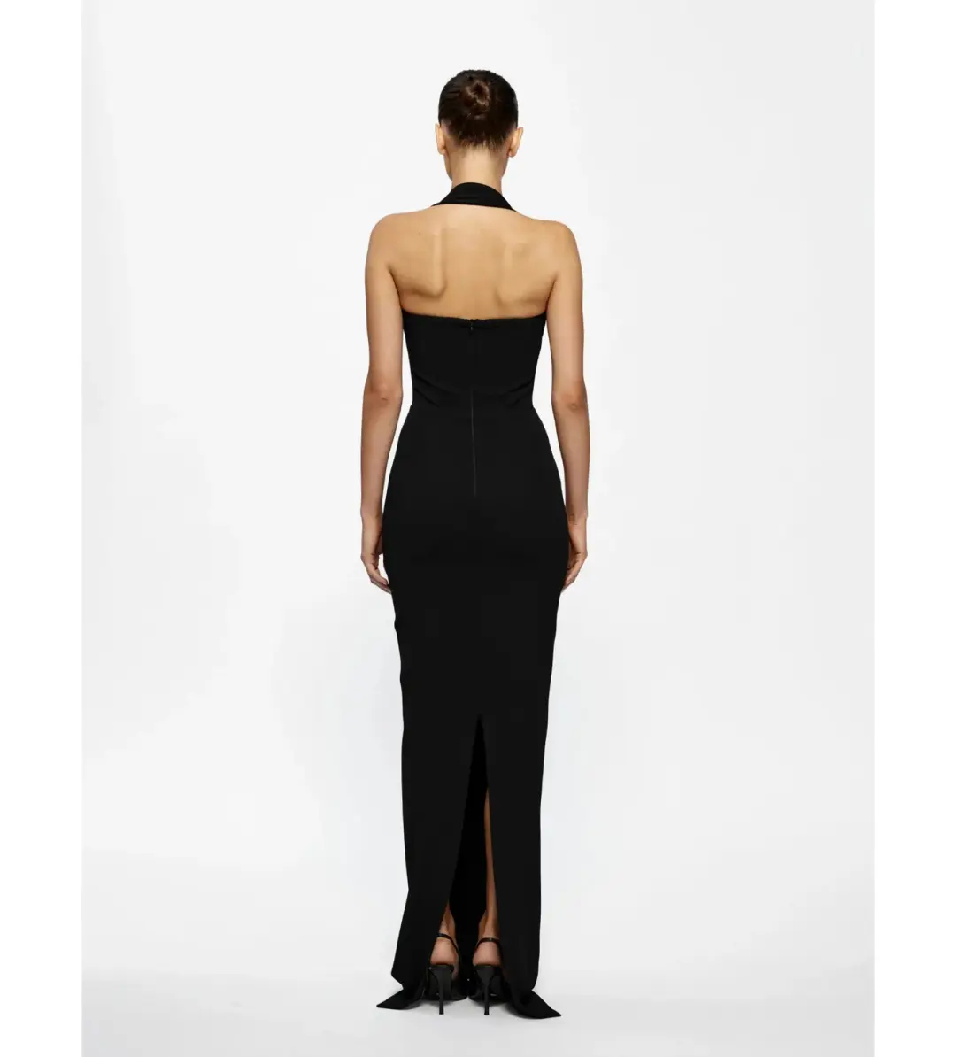 Effie Kats Marian Maxi Gown Black Size 10 for rent on The Volte - main image
