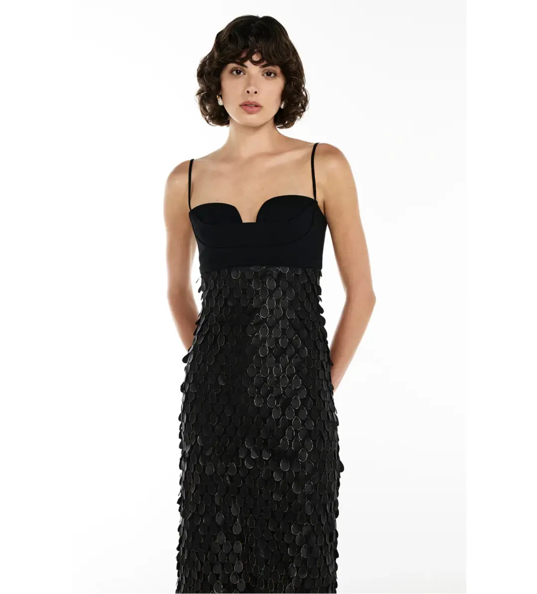 Manning Cartell Supreme Extreme Slip Dress in Black Size M / AU 10 for rent on The Volte - main image