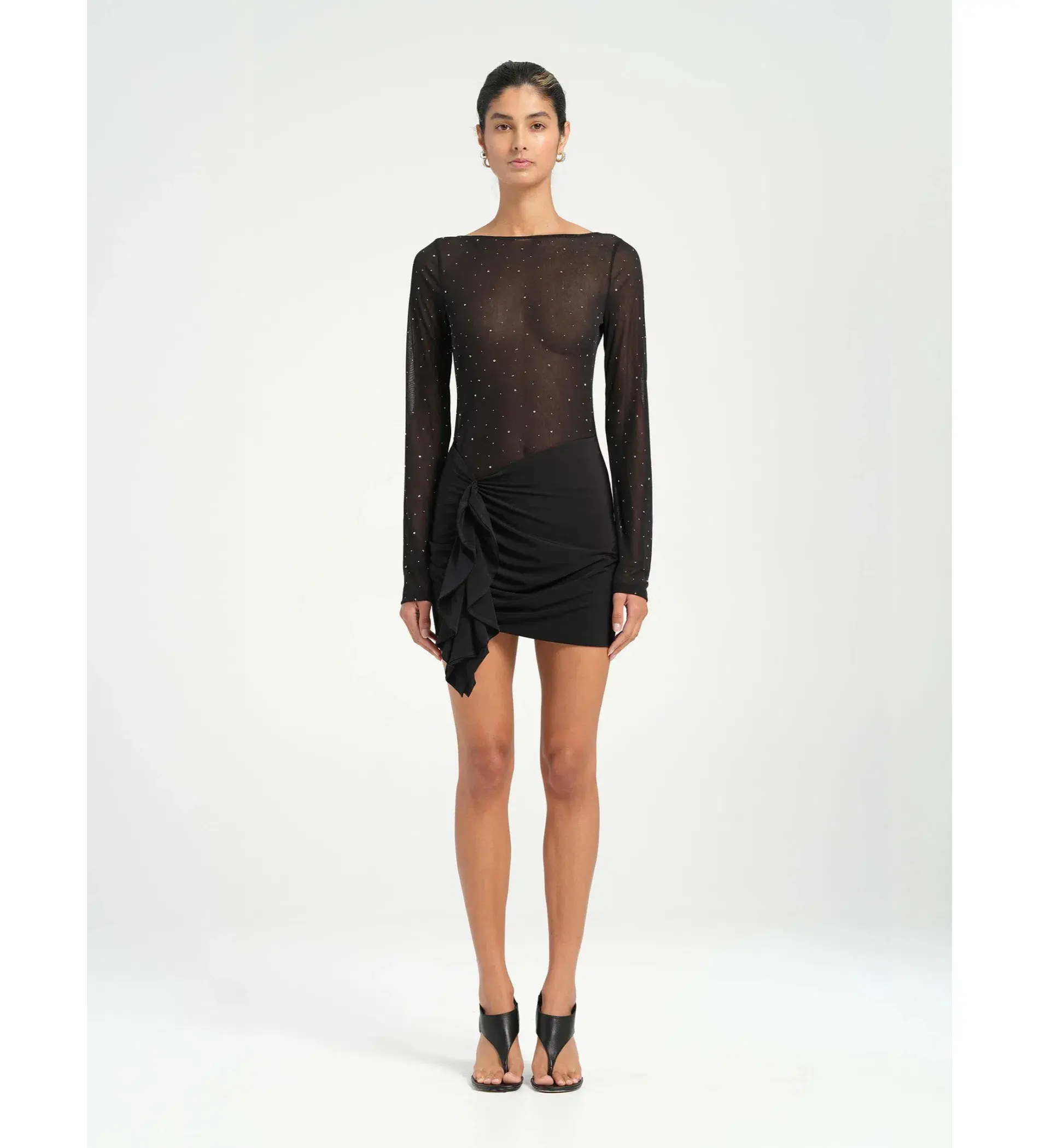 BENNI Faris Mini Dress Black Size AU - Image 1