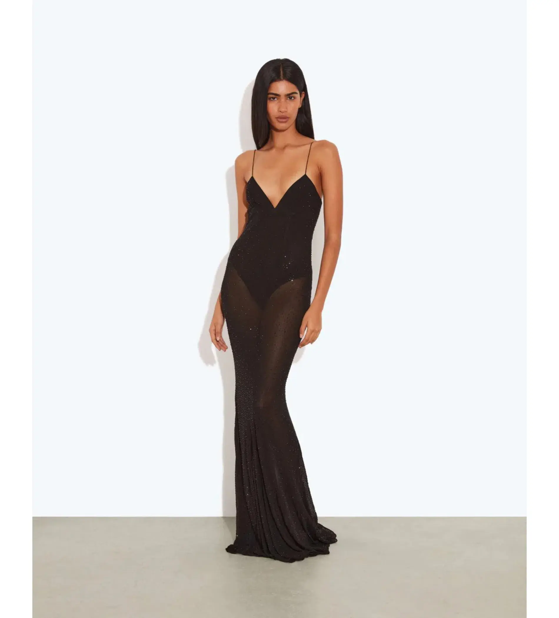 Rat & Boa Franzisca Maxi Dress Black Size XS / AU 6 - Image 1