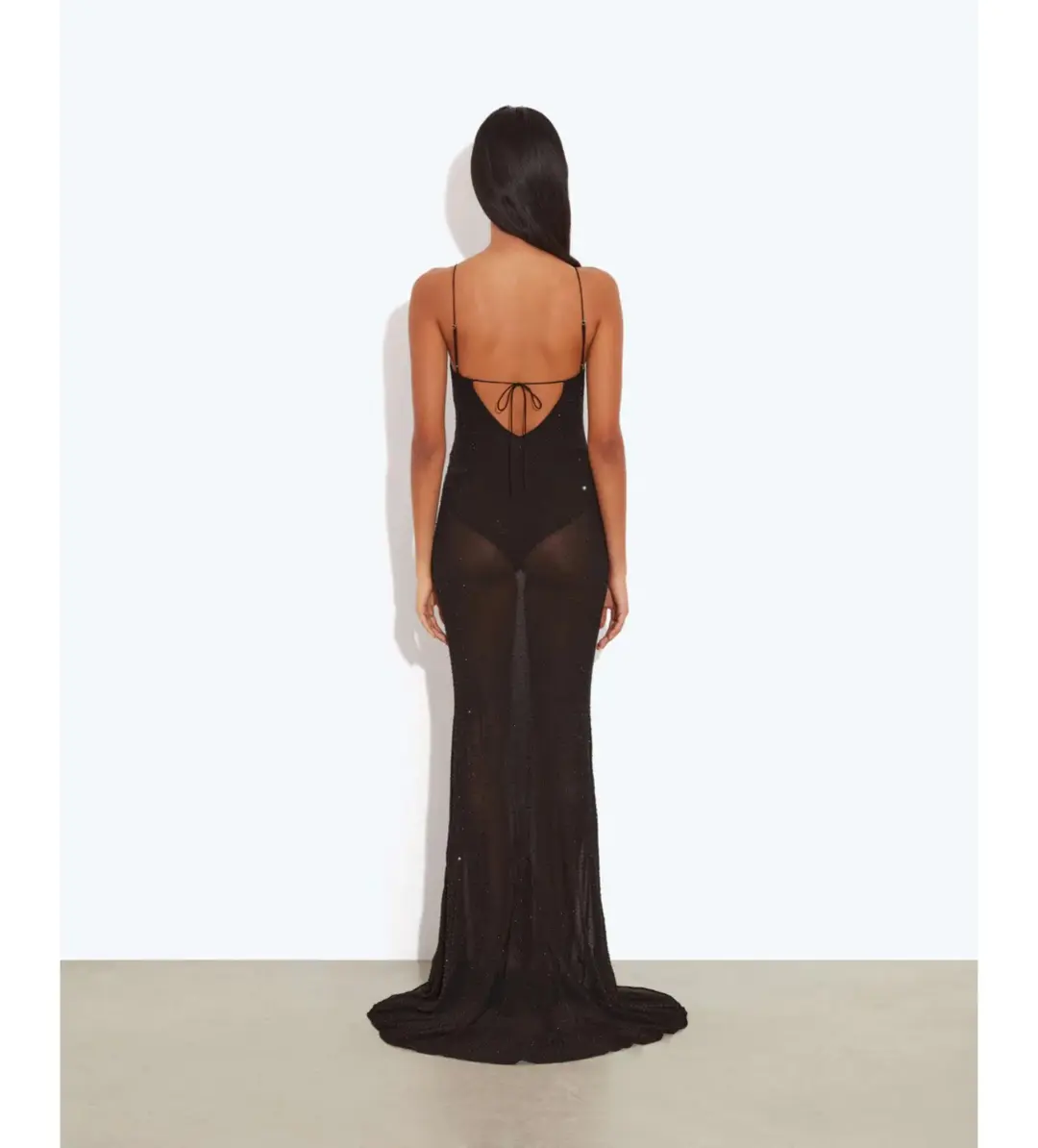 Rat & Boa Franzisca Maxi Dress Black Size XS / AU 6 for rent on The Volte - main image