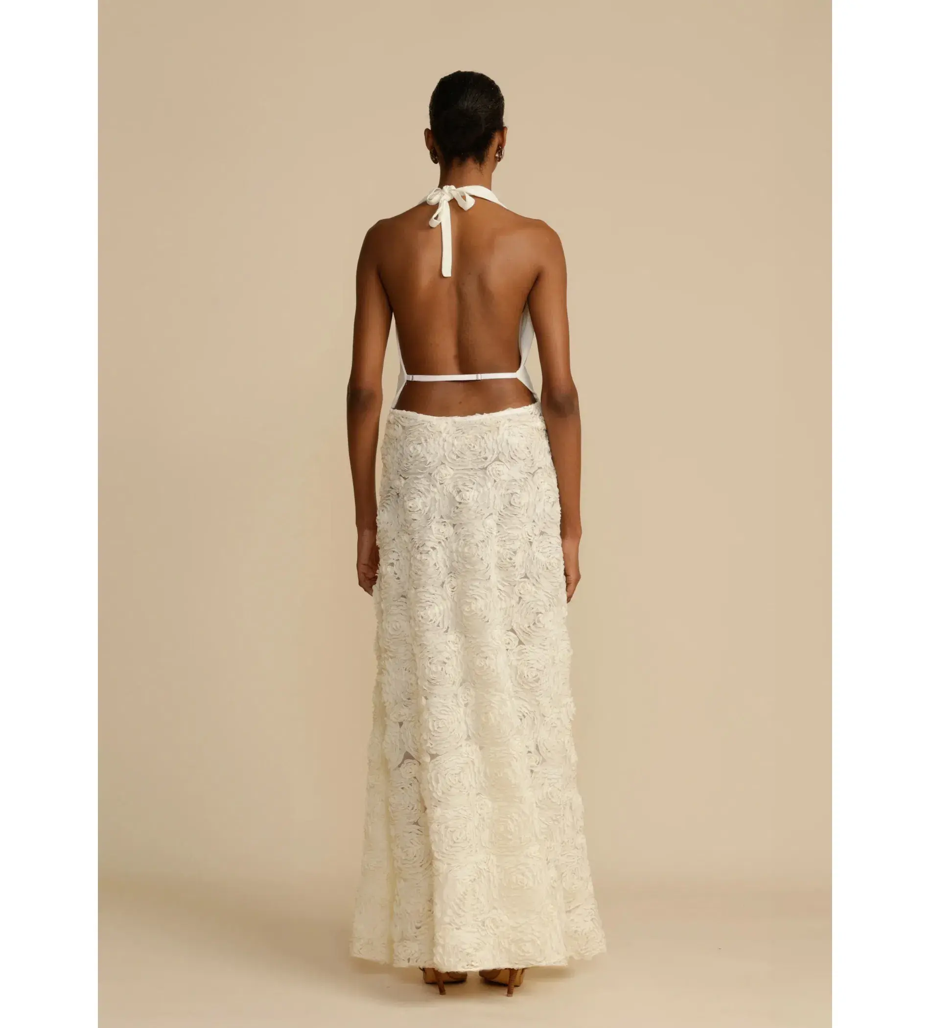 Arcina Ori Adriana Maxi Dress White Size AU 10 - Image 7