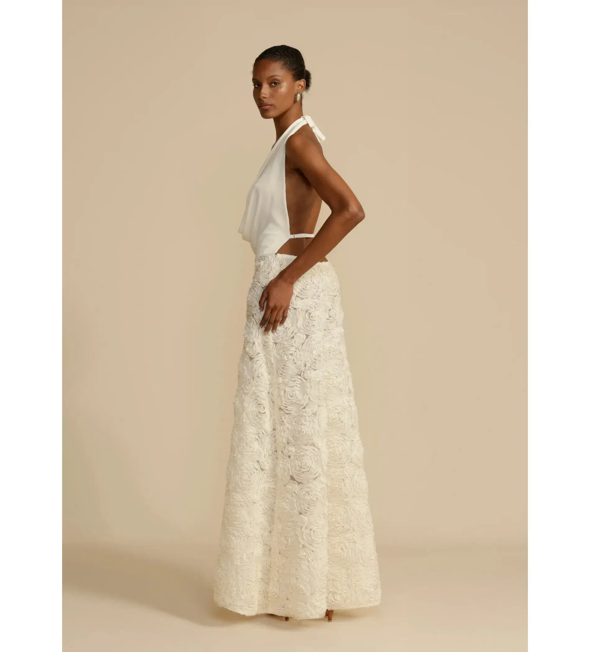 Arcina Ori Adriana Maxi Dress White Size AU 10 - Image 6