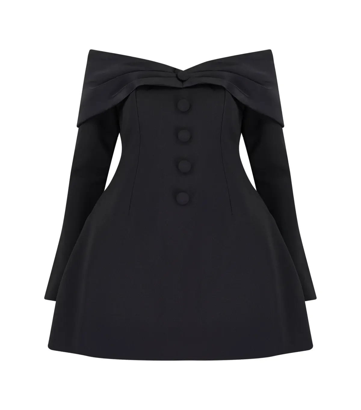 Odd Muse The Ultimate Muse Bow Mini Dress Black Size AU 4  - Image 5