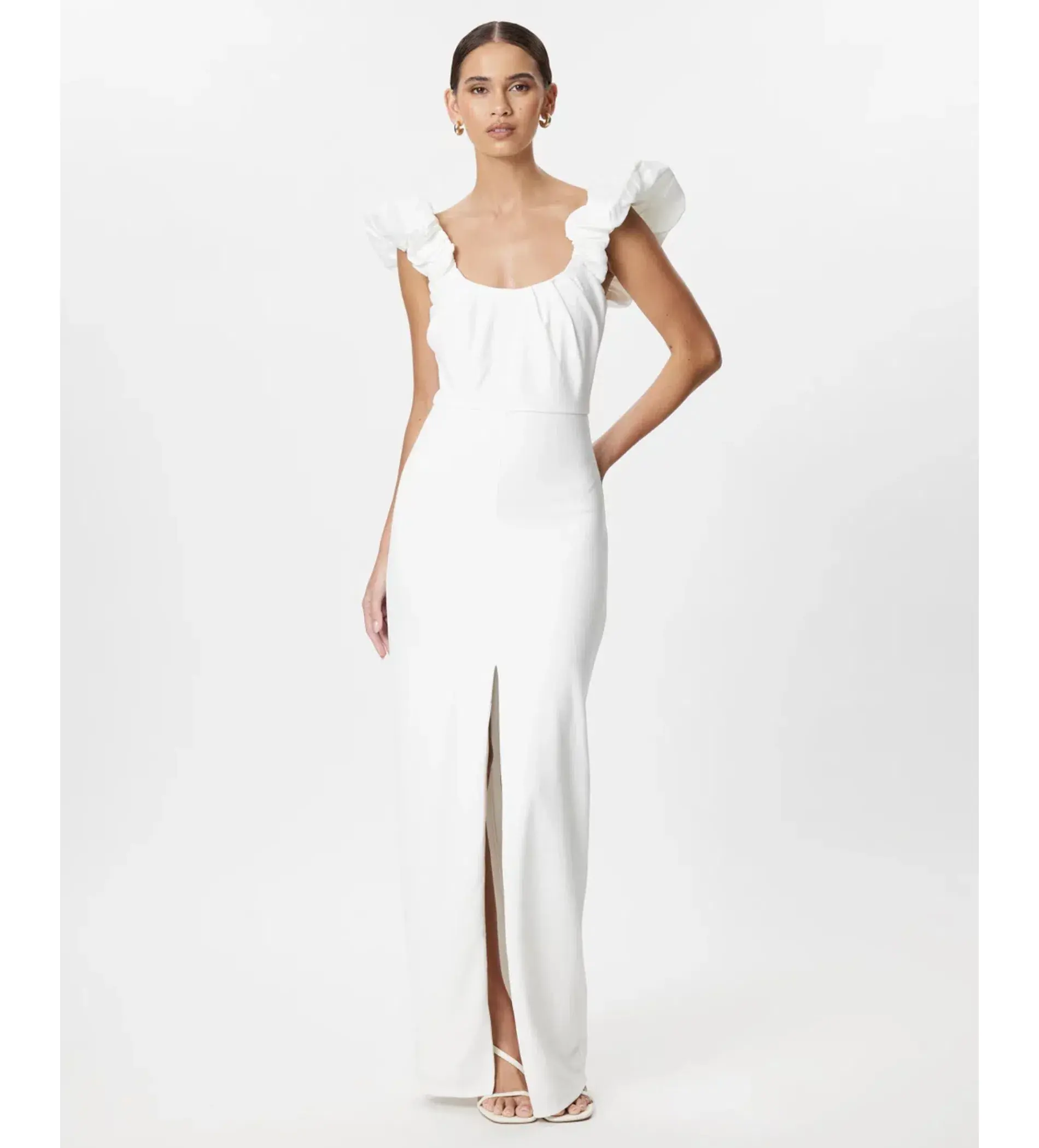 Chancery Axel Maxi Dress White Size 14 - Image 1
