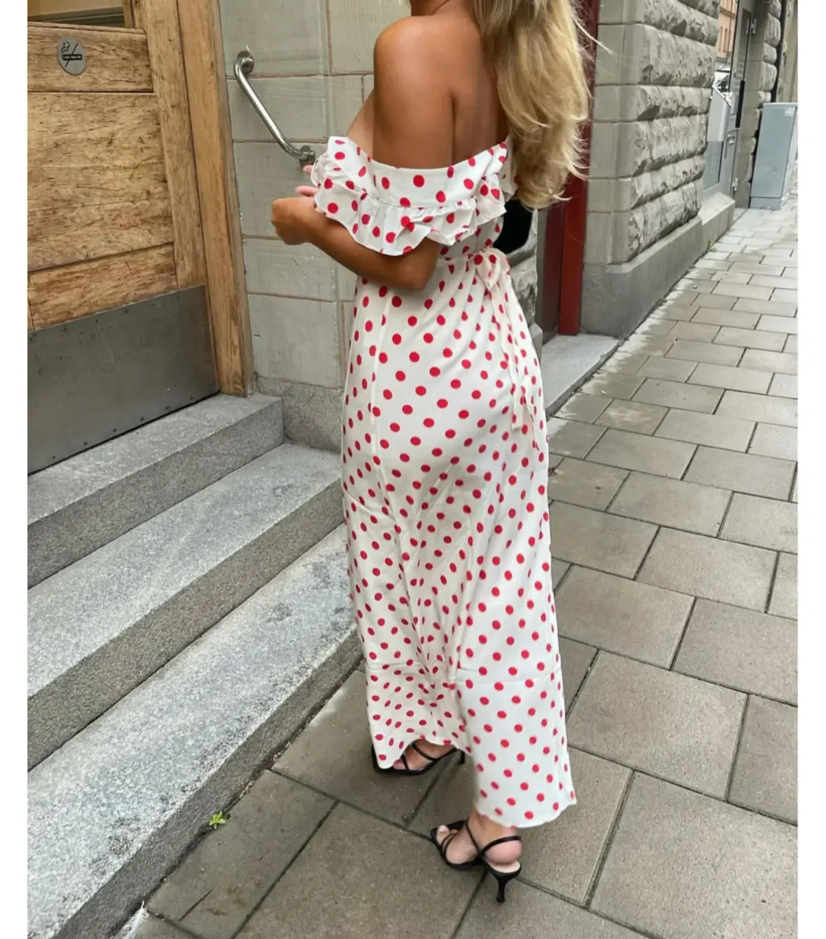 Realisation Par Claudia Maxi Dress in Super Dot Size AU 8  - Image 3