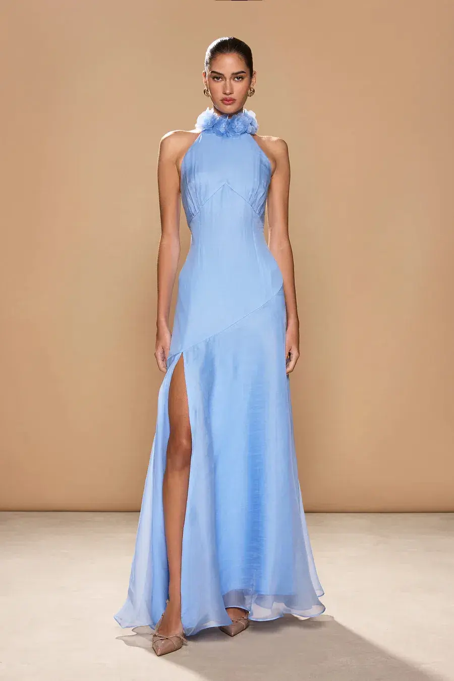 Sonya Moda Noelle Gown Blue Size AU 6 for rent on The Volte - main image