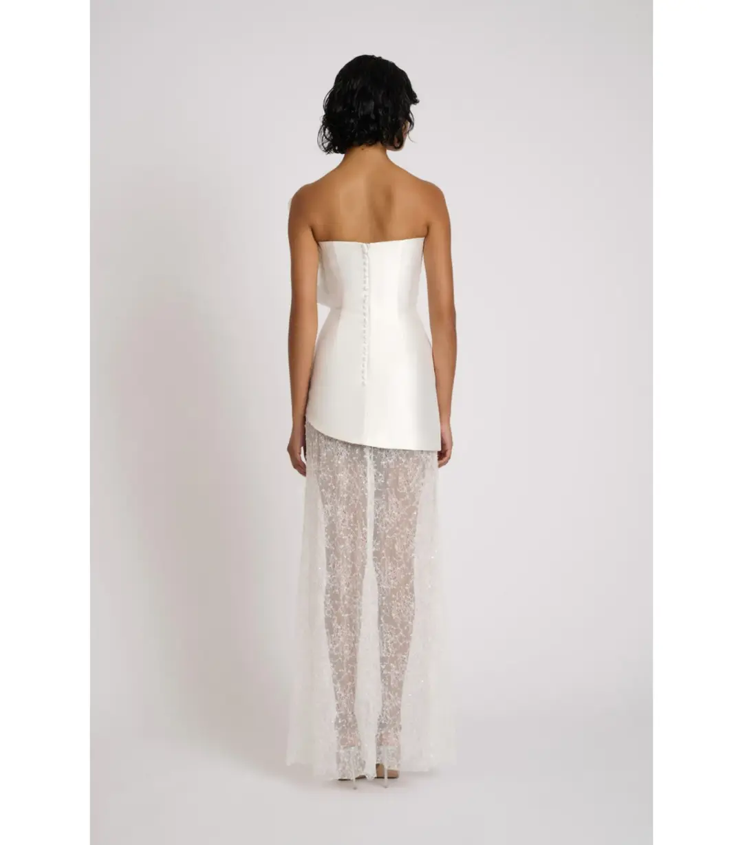 Eliya The Label Adalina Maxi Dress White Size L / AU 12 for rent on The Volte - main image