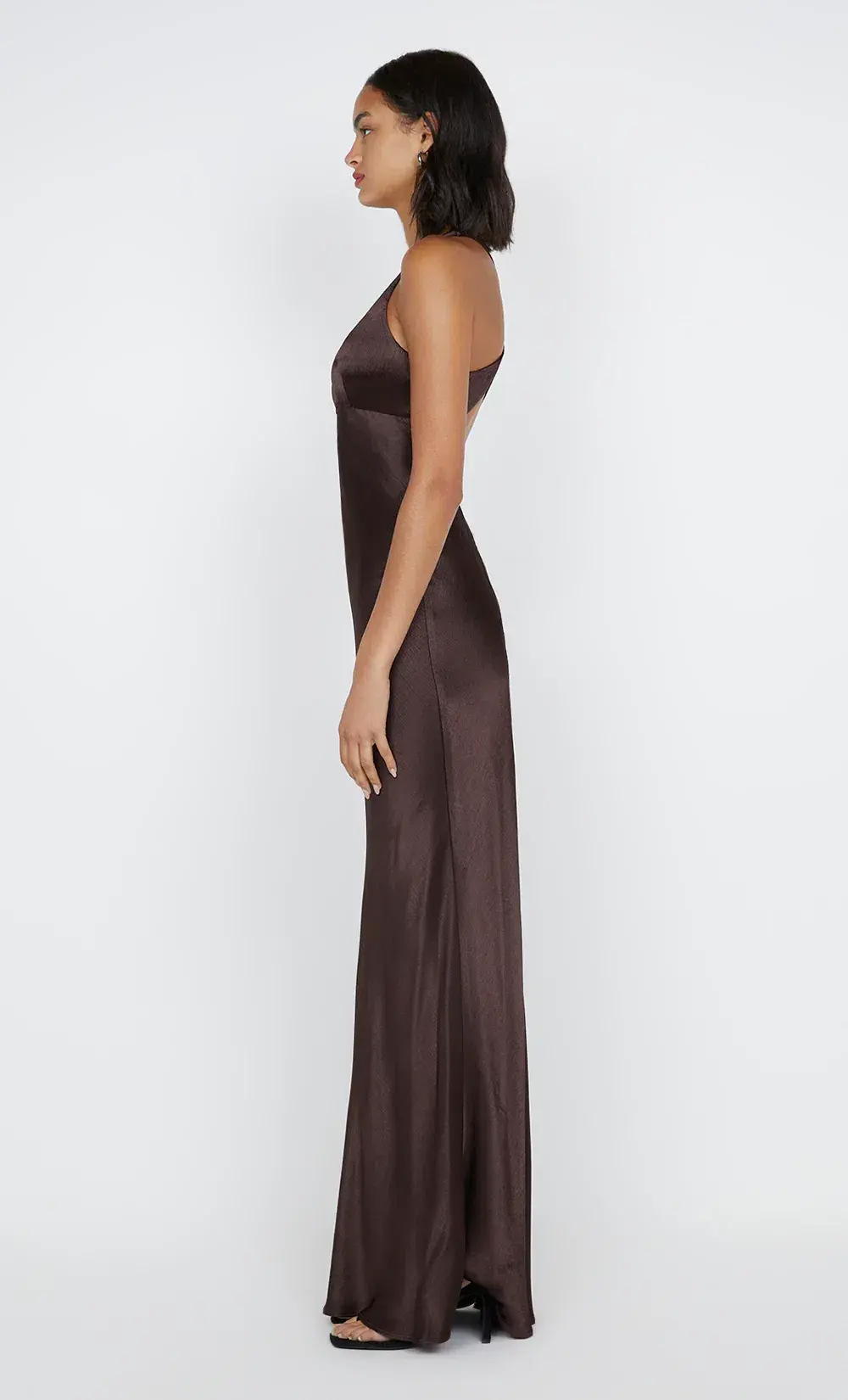 Bec & Bridge Maxina Crossover Maxi Dress Brown Size 12 - Image 2