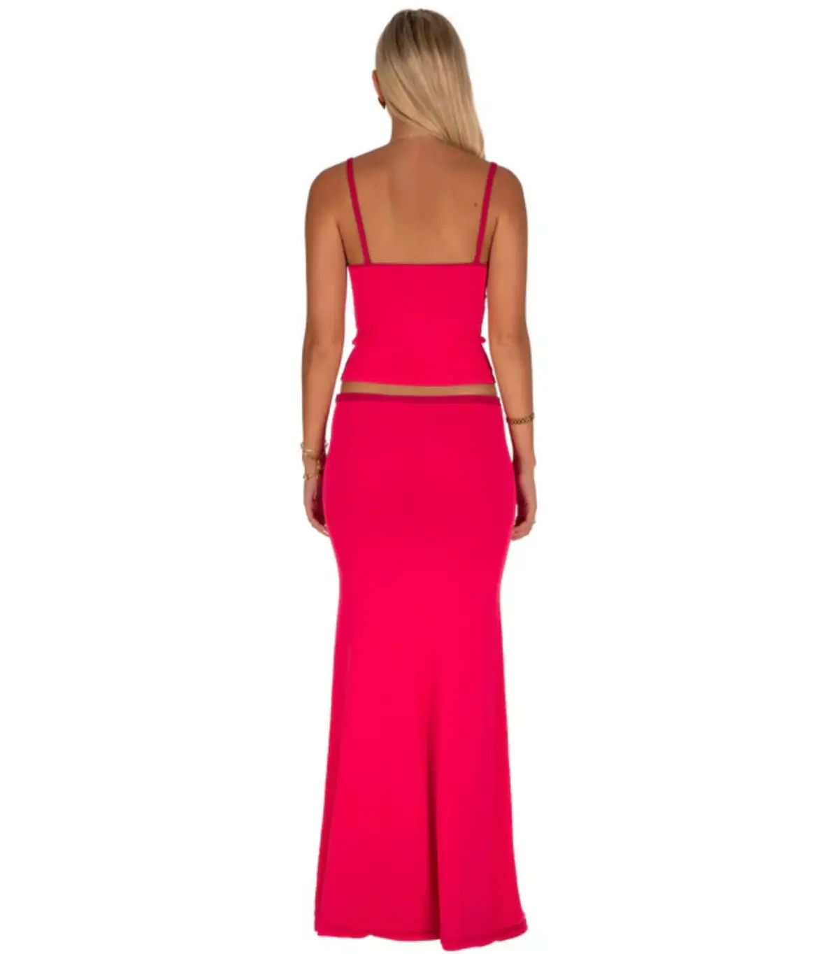 I am Delilah Lilly Tank and Maxi Skirt Set Red Size AU 8  - Image 2