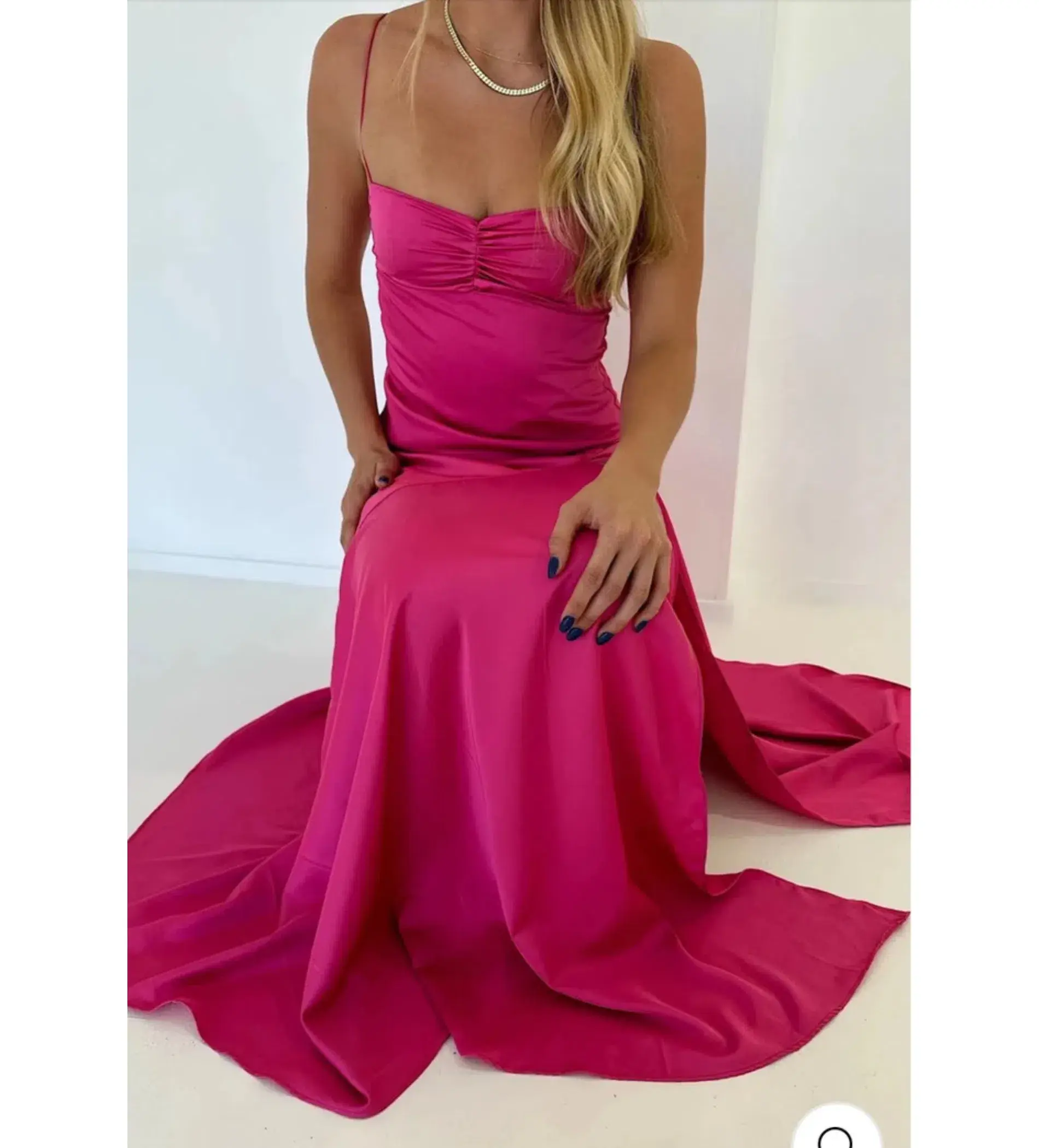 HNTR The Label Gaia Gown Pink Size AU 8  - Image 4