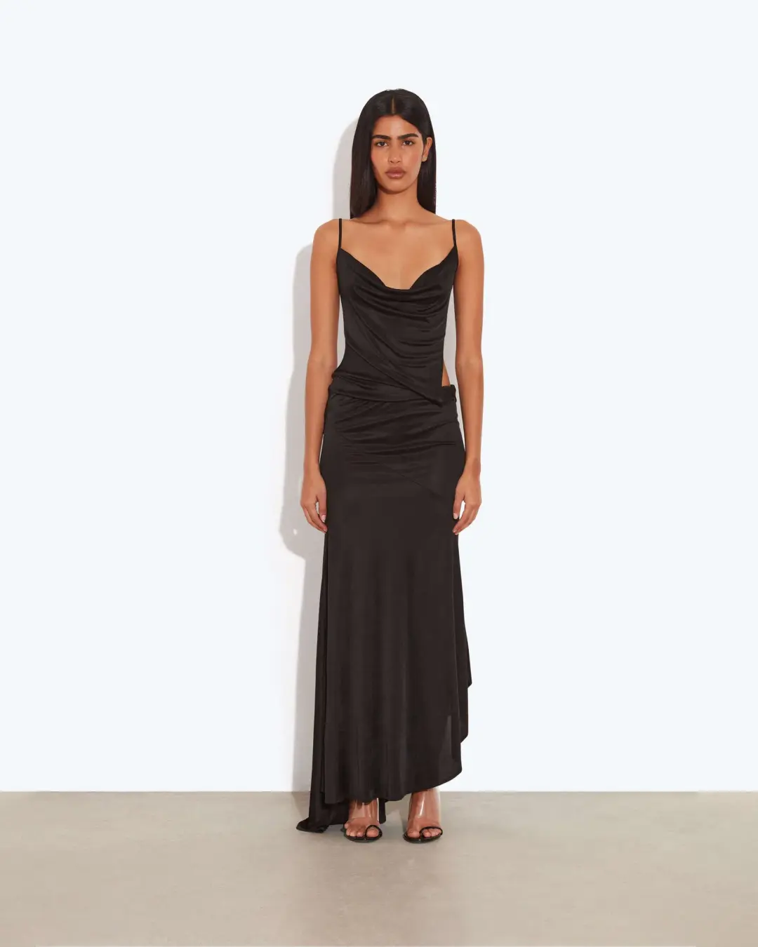 Rat & Boa Portia Maxi Dress Black Size 8 for rent on The Volte - main image