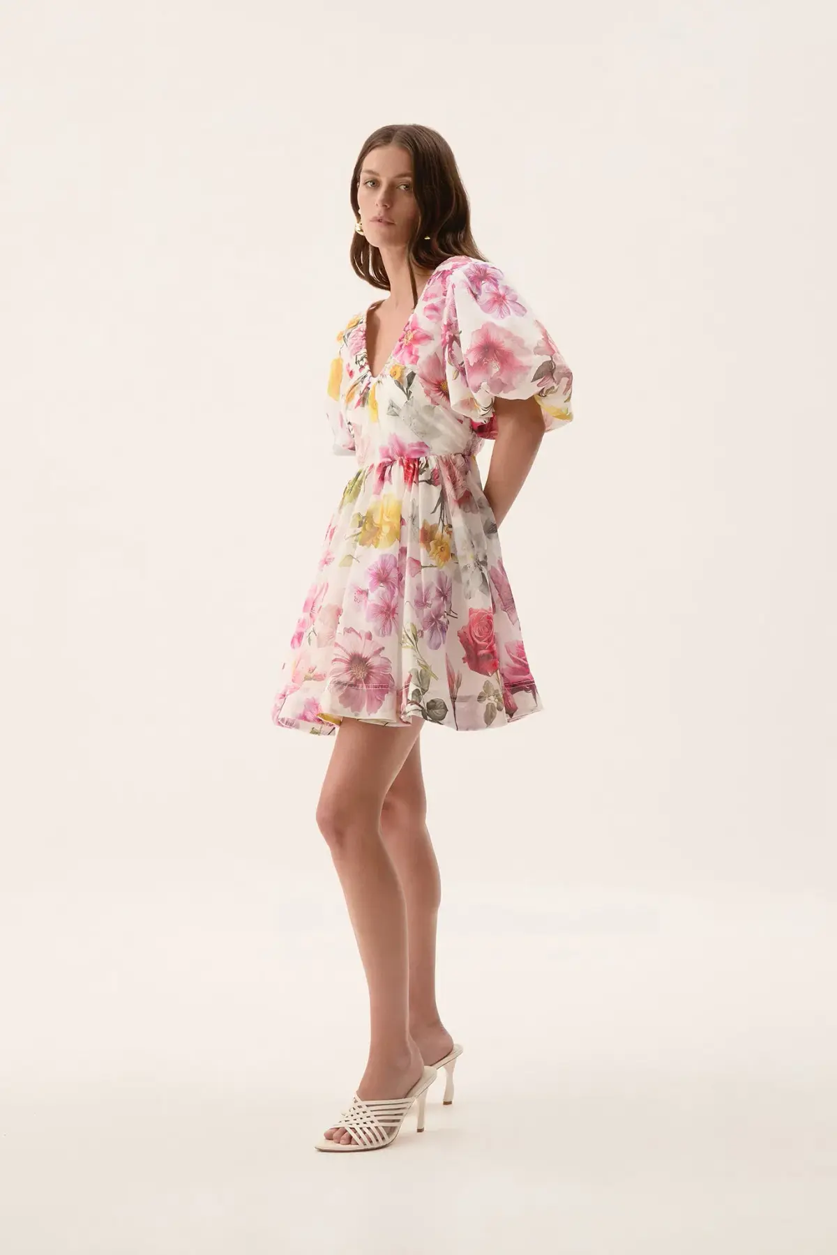 Aje Fleur Collage Mini Dress  Floral Size AU 10 - Image 4