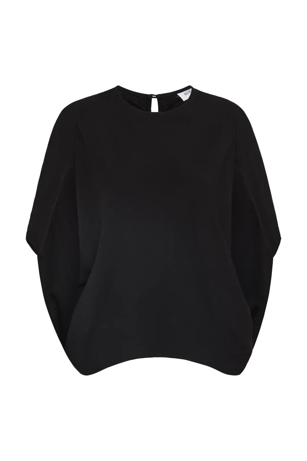 Bianca Spender Crepe Crawford Top Black Size 8/S for rent on The Volte - main image