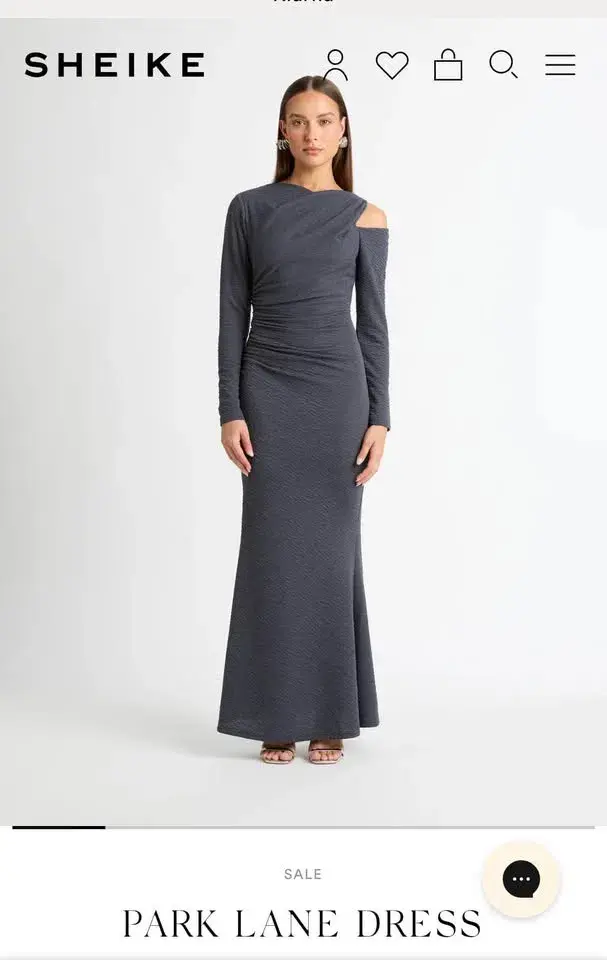 Sheike Park Lane Maxi Dress Black Size 6 - Image 1