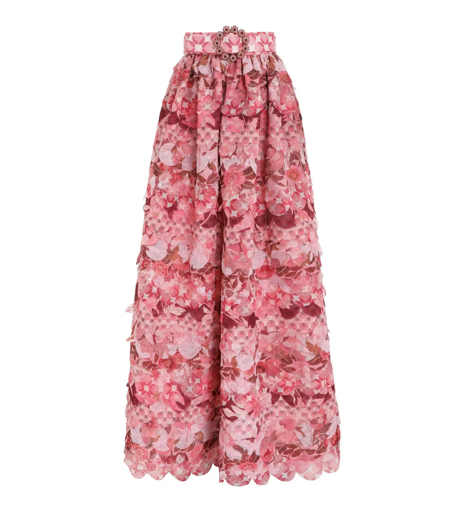 Zimmerman Concert Scalloped Shirt and Skirt in Multi Size 2 / AU 12 - Image 6